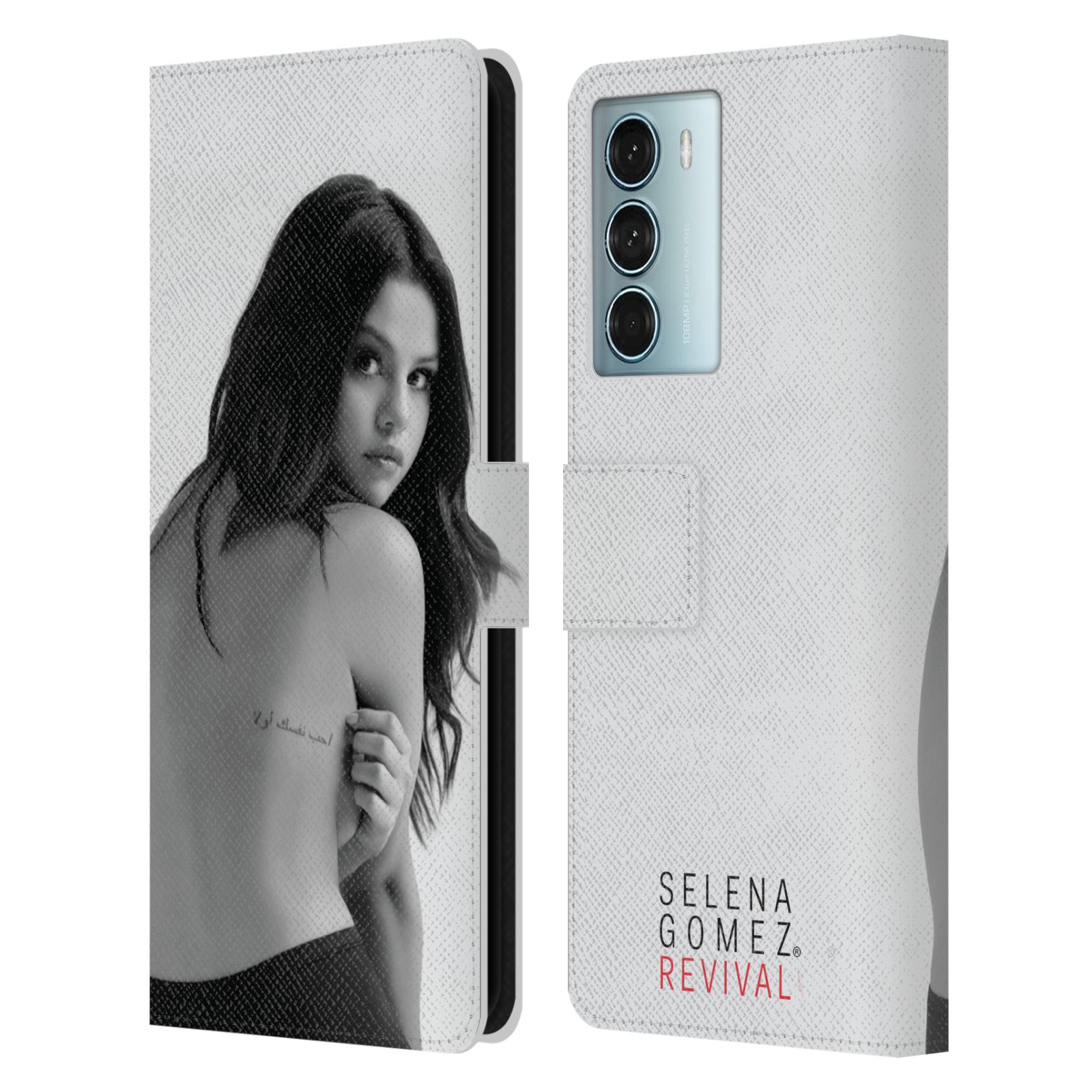 Pouzdro HEAD CASE na mobil Motorola Moto G200 5G  Selena Gomez - foto pohled