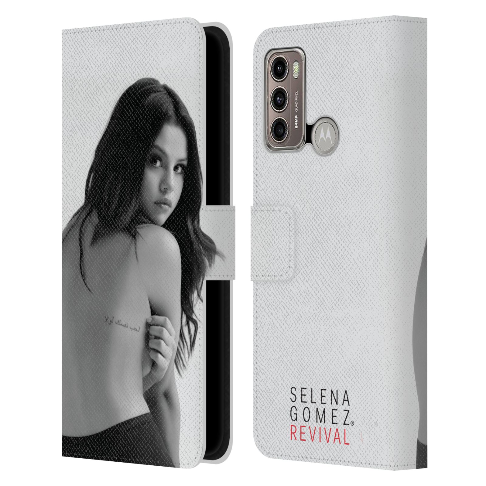 Pouzdro HEAD CASE na mobil Motorola Moto G60  Selena Gomez - foto pohled