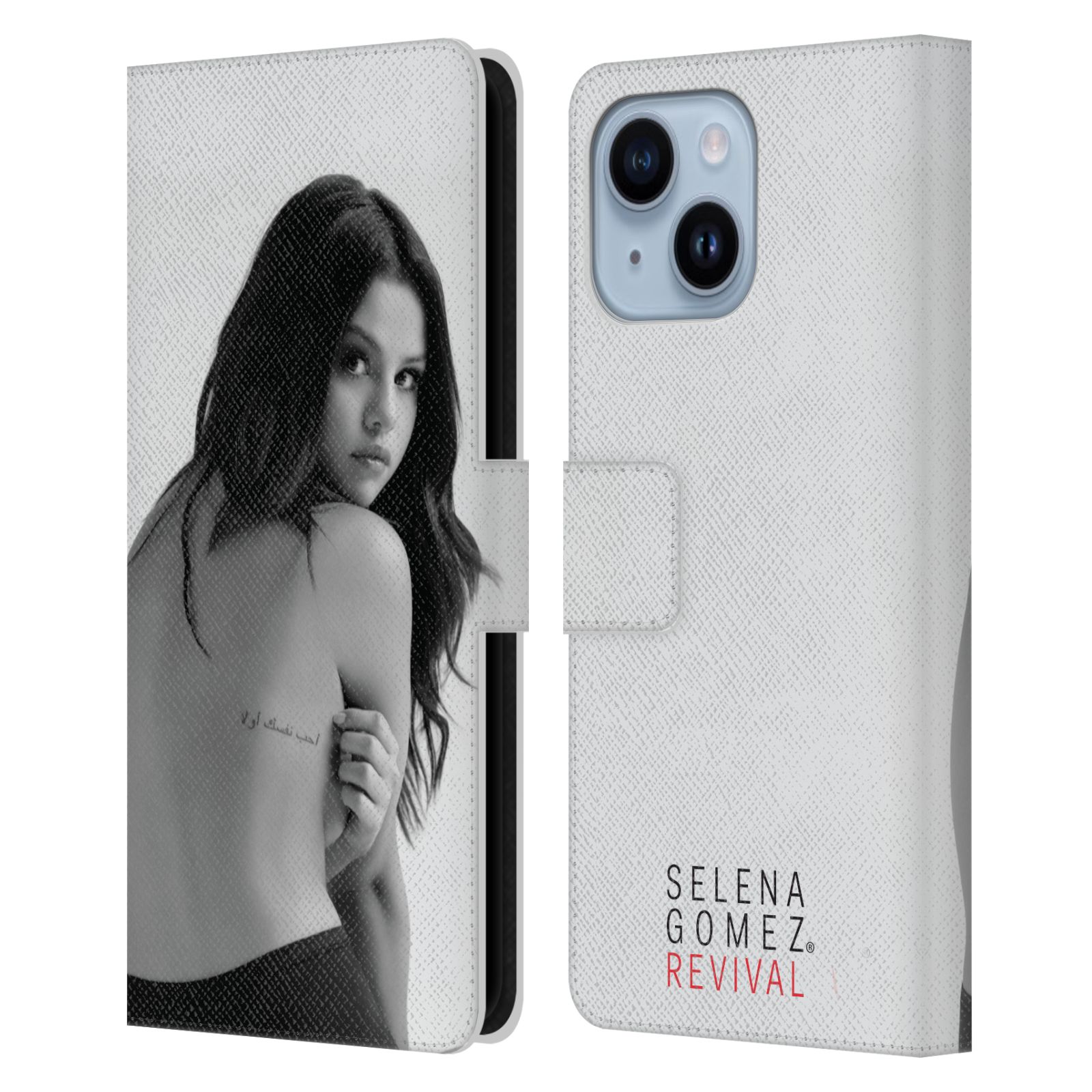 Pouzdro HEAD CASE na mobil Apple Iphone 14 PLUS  Selena Gomez - foto pohled