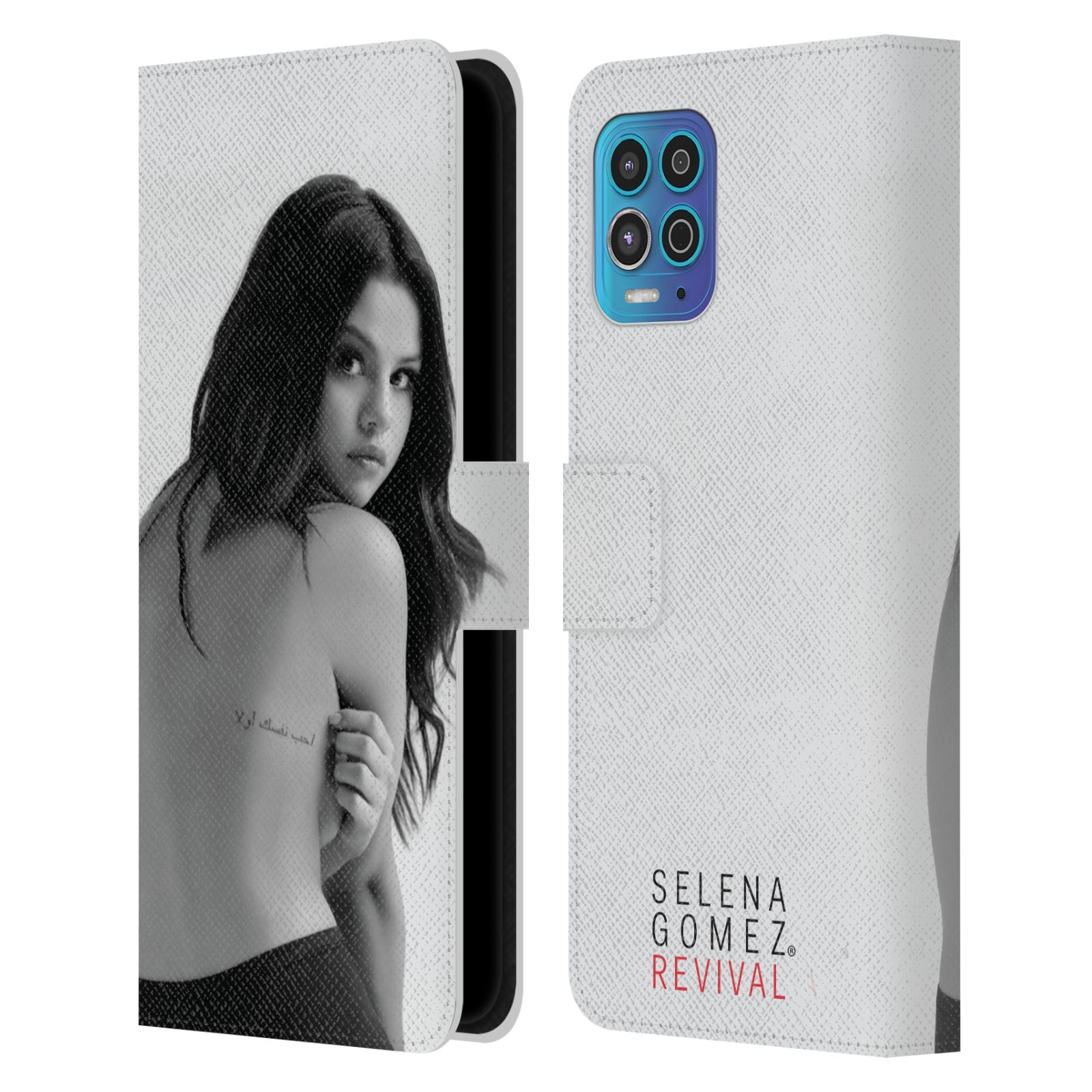 Pouzdro HEAD CASE na mobil Motorola MOTO G100  Selena Gomez - foto pohled