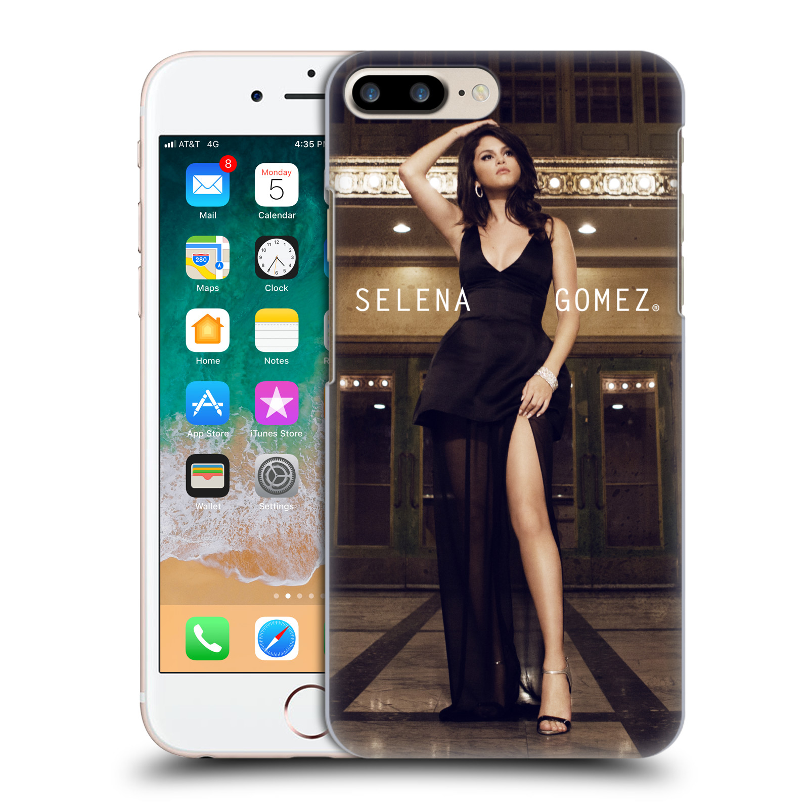 Plastové pouzdro pro mobil Apple Iphone 8 PLUS Zpěvačka Selena Gomez foto Revival Same Old Love