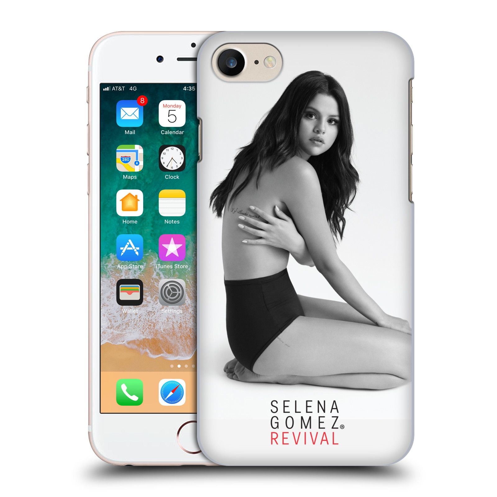 Plastové pouzdro pro mobil Apple Iphone 7/8/SE 2020 Zpěvačka Selena Gomez foto Revival profil