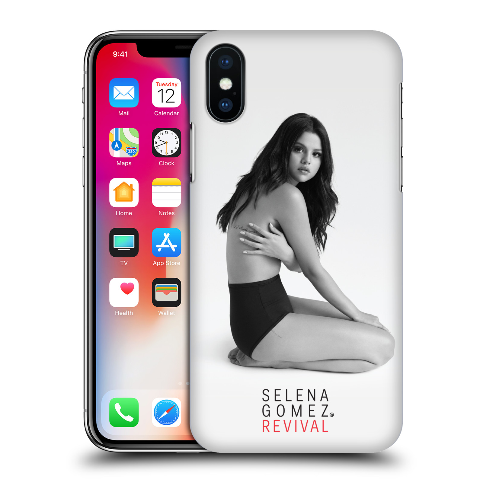 HEAD CASE plastový obal na mobil Apple Iphone X / XS Zpěvačka Selena Gomez foto Revival profil