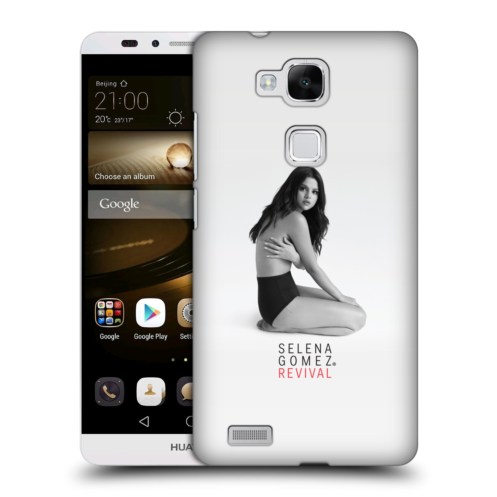 HEAD CASE plastový obal na mobil Huawei Mate 7 Zpěvačka Selena Gomez foto Revival profil