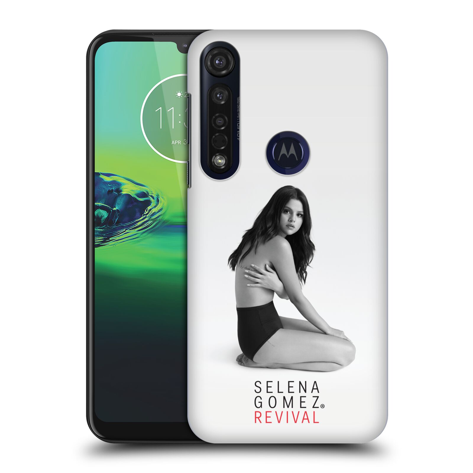 Pouzdro na mobil Motorola Moto G8 PLUS - HEAD CASE - Zpěvačka Selena Gomez foto Revival profil