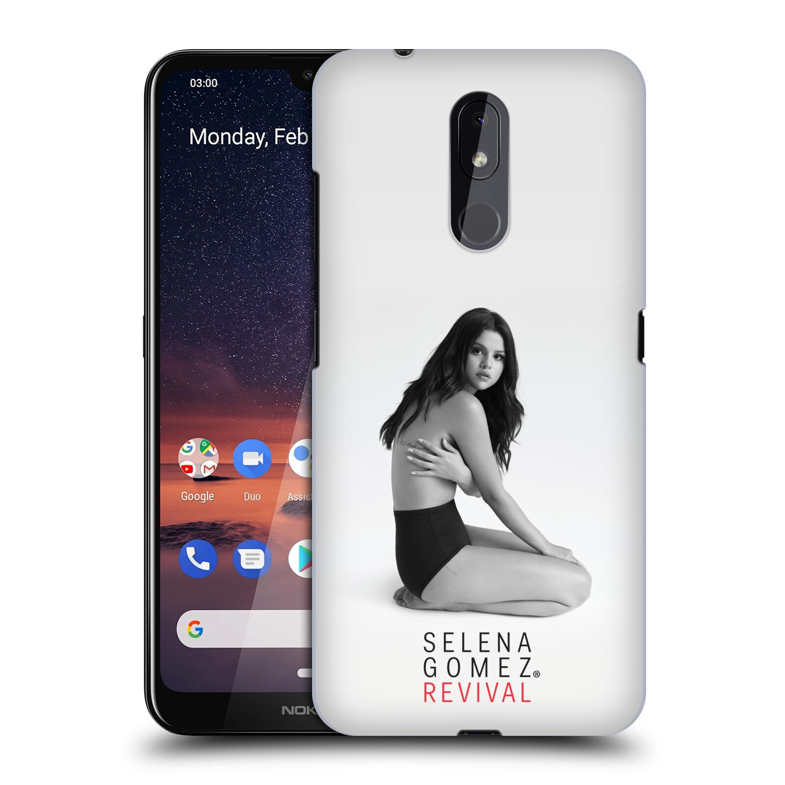Pouzdro na mobil Nokia 3.2 - HEAD CASE - Zpěvačka Selena Gomez foto Revival profil