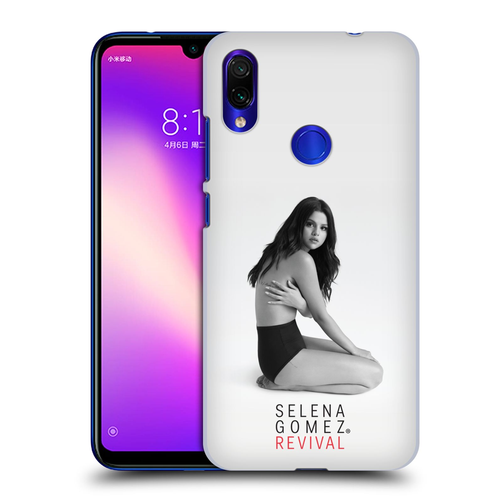 Pouzdro na mobil Xiaomi Redmi Note 7 - Head Case - Zpěvačka Selena Gomez foto Revival profil