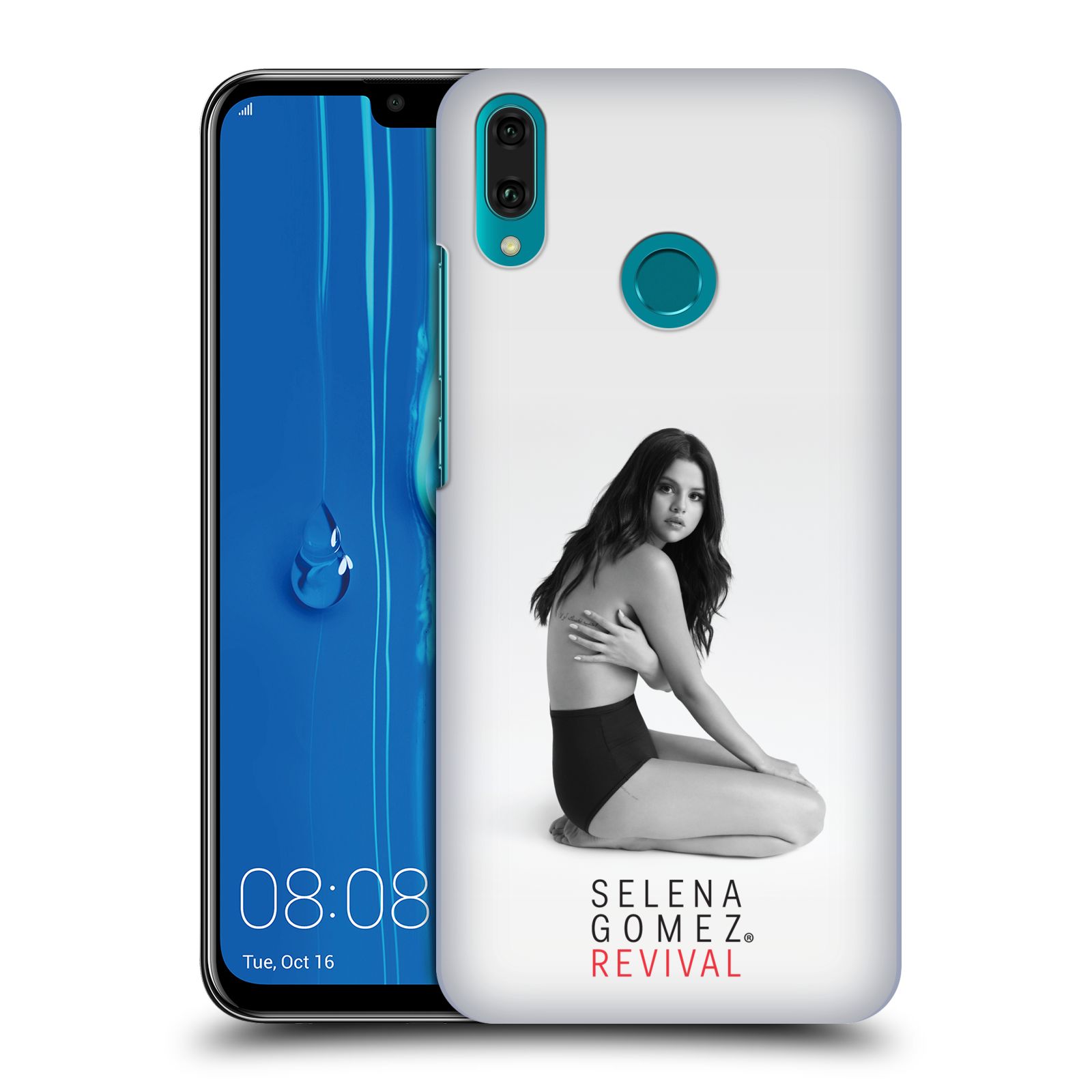 Pouzdro na mobil Huawei Y9 2019 - HEAD CASE - Zpěvačka Selena Gomez foto Revival profil