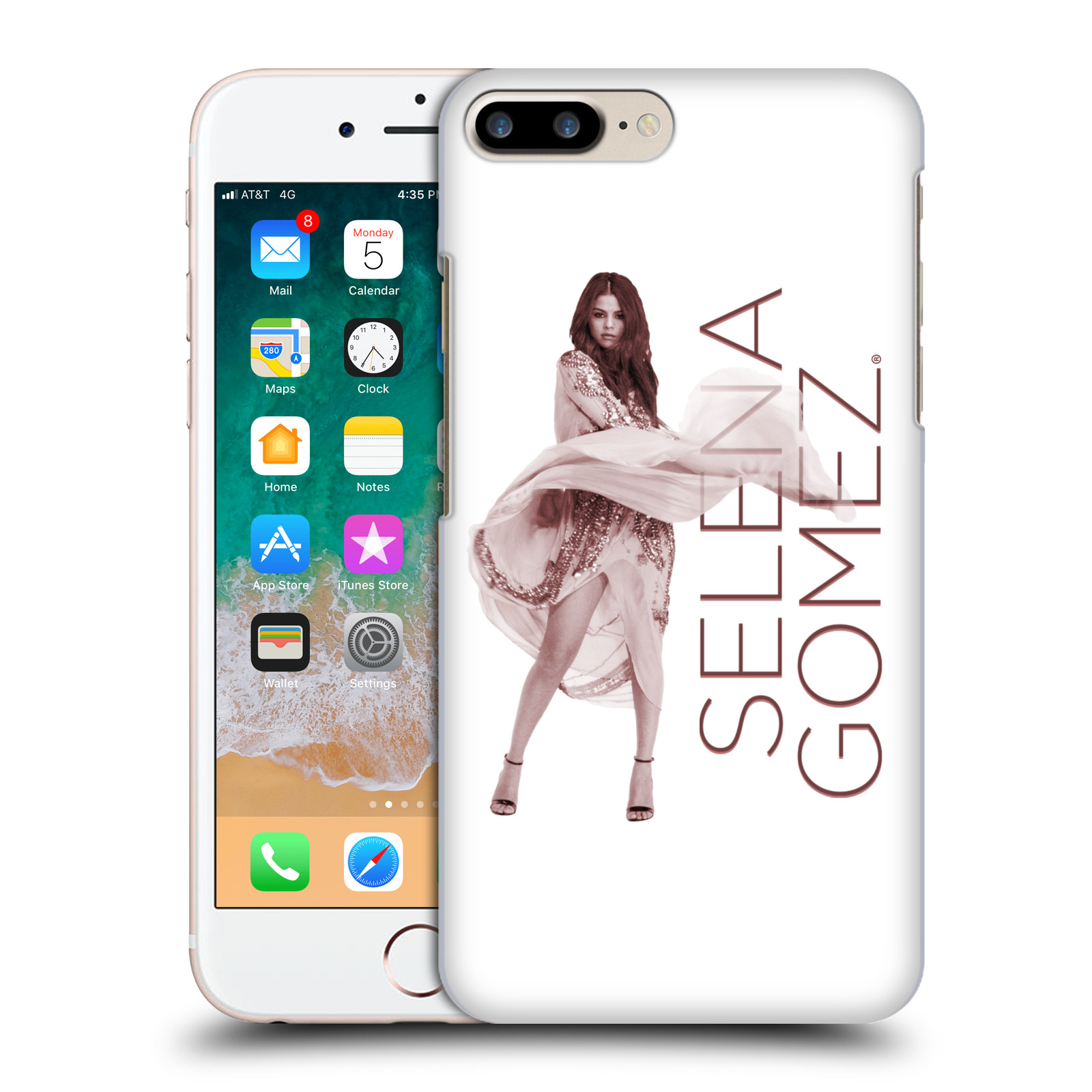 Plastové pouzdro pro mobil Apple Iphone 8 PLUS Zpěvačka Selena Gomez Revival Tour 2016