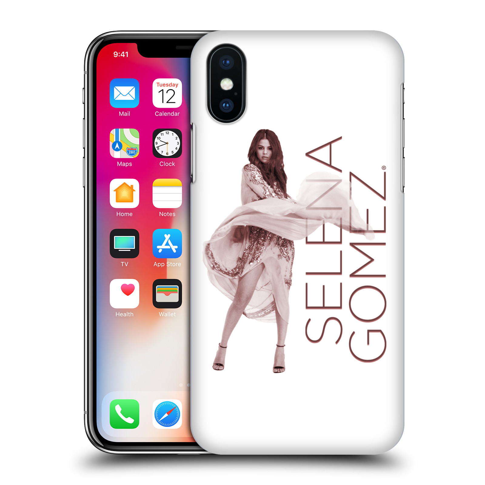 HEAD CASE plastový obal na mobil Apple Iphone X / XS Zpěvačka Selena Gomez Revival Tour 2016