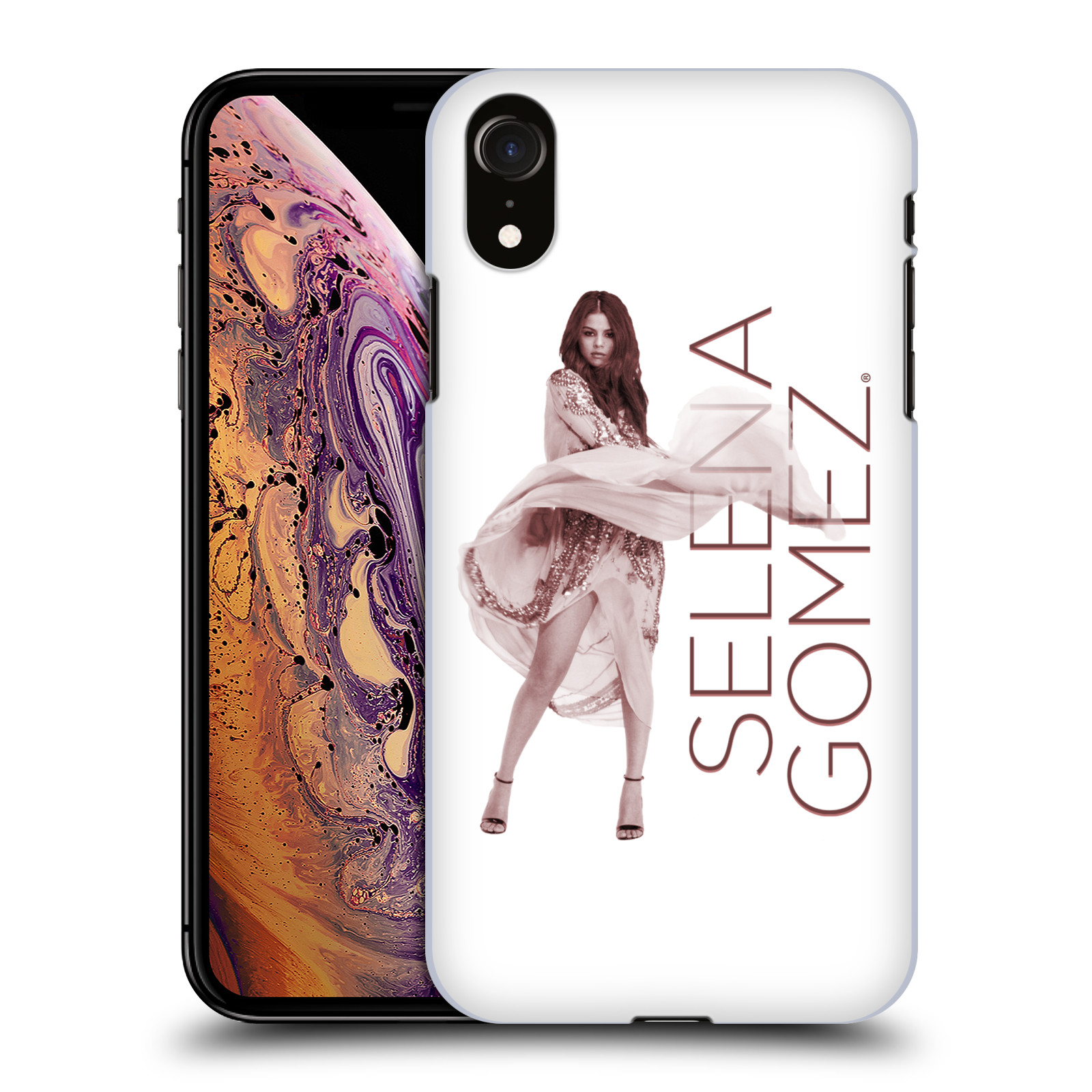 HEAD CASE plastový obal na mobil Apple Iphone XR Zpěvačka Selena Gomez Revival Tour 2016