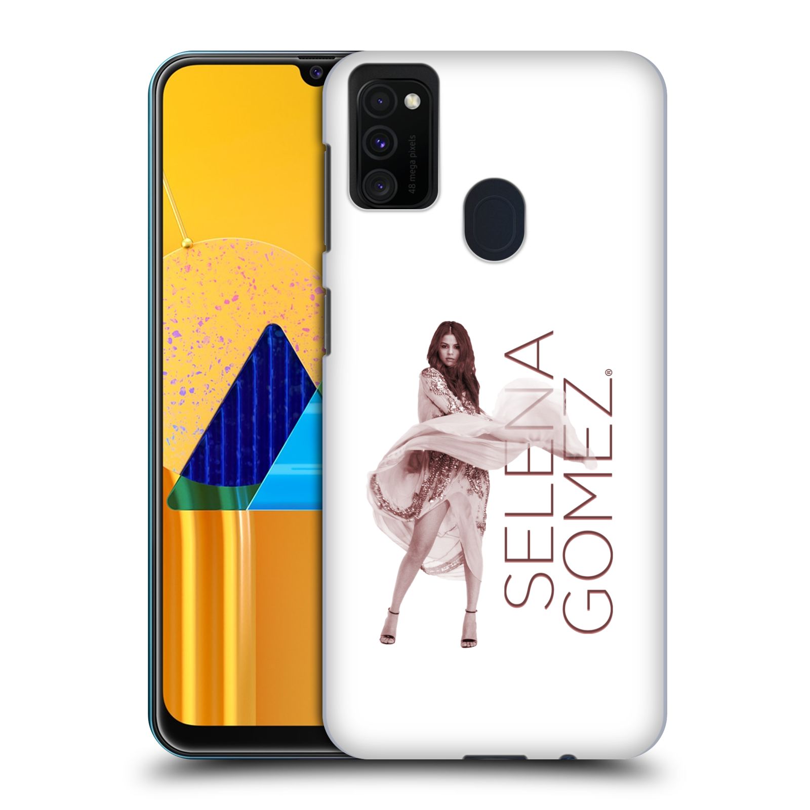 Zadní kryt na mobil Samsung Galaxy M21 Zpěvačka Selena Gomez Revival Tour 2016