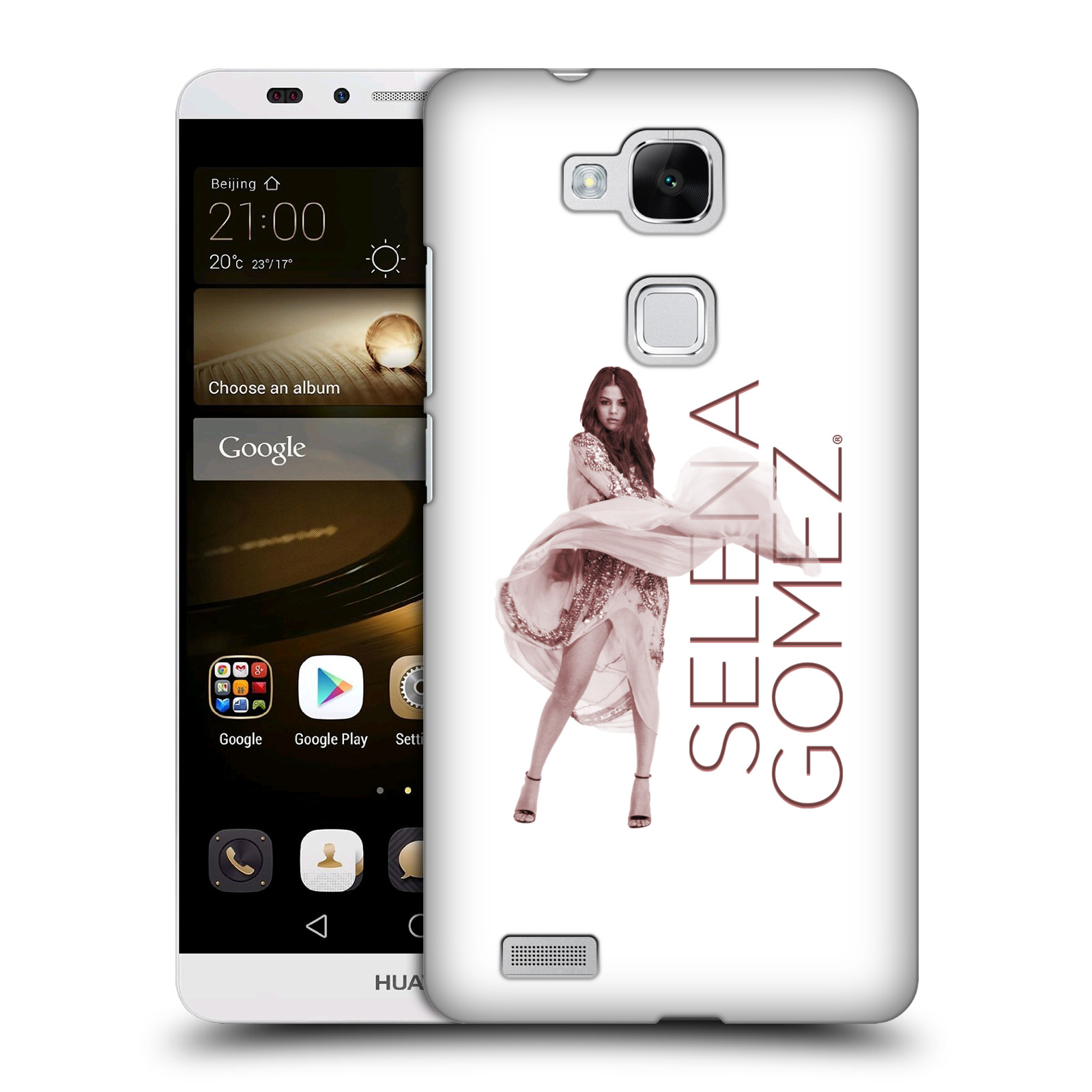 HEAD CASE plastový obal na mobil Huawei Mate 7 Zpěvačka Selena Gomez Revival Tour 2016