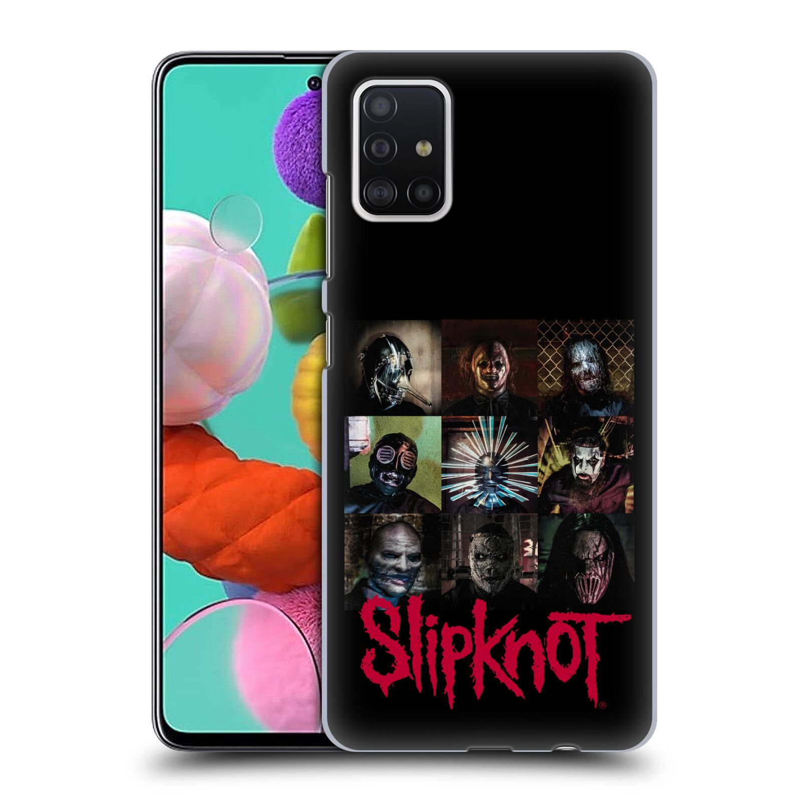 Pouzdro na mobil Samsung Galaxy A51 - HEAD CASE - hudební skupina Slipknot logo velké
