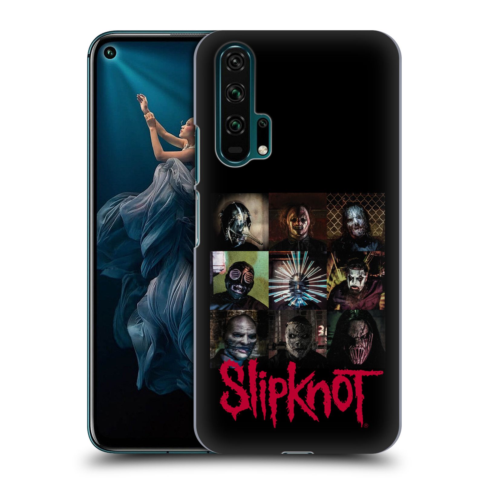 Pouzdro na mobil Honor 20 PRO - HEAD CASE - hudební skupina Slipknot logo velké