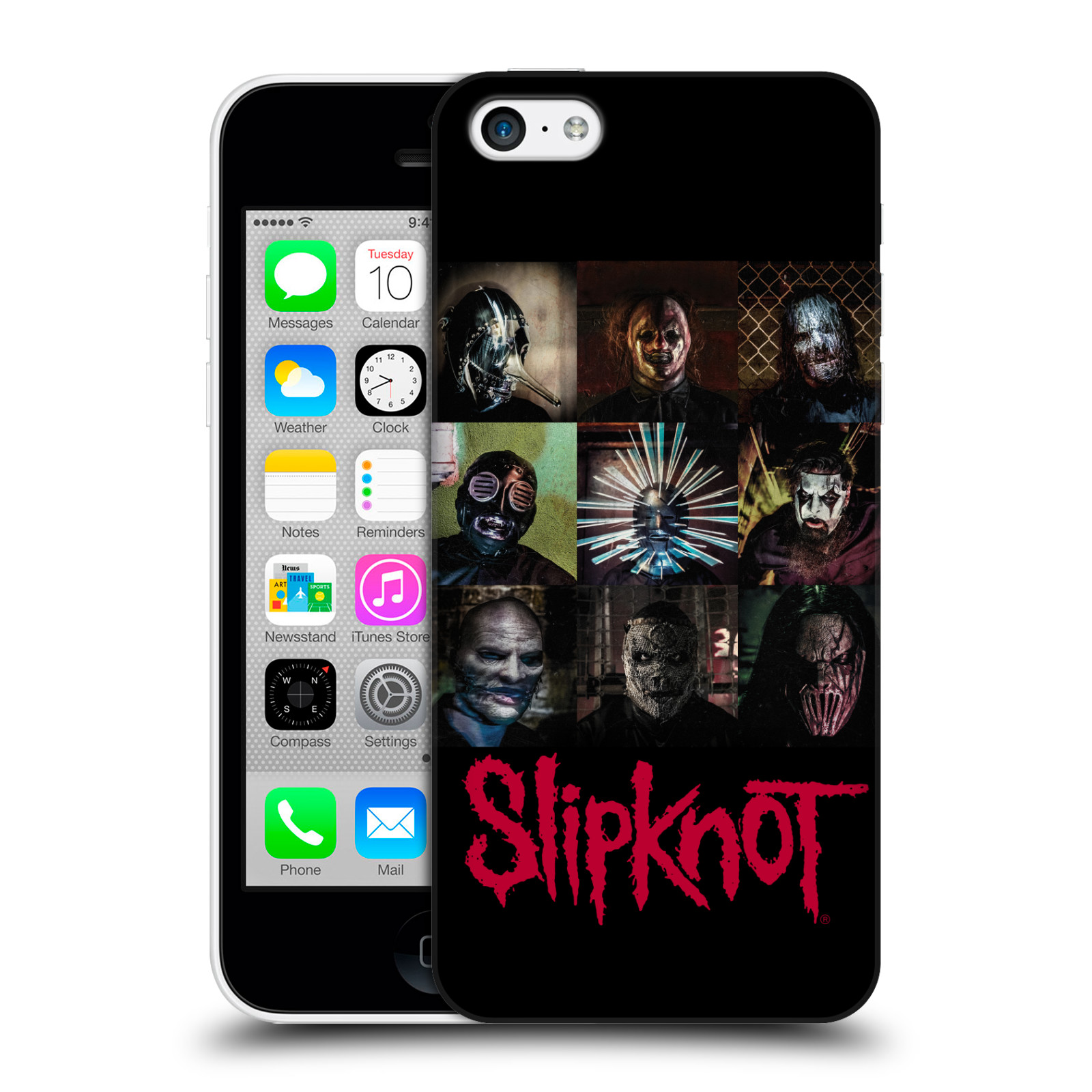Zadní obal pro mobil Apple Iphone 5C - HEAD CASE - Metal kapela Slipknot