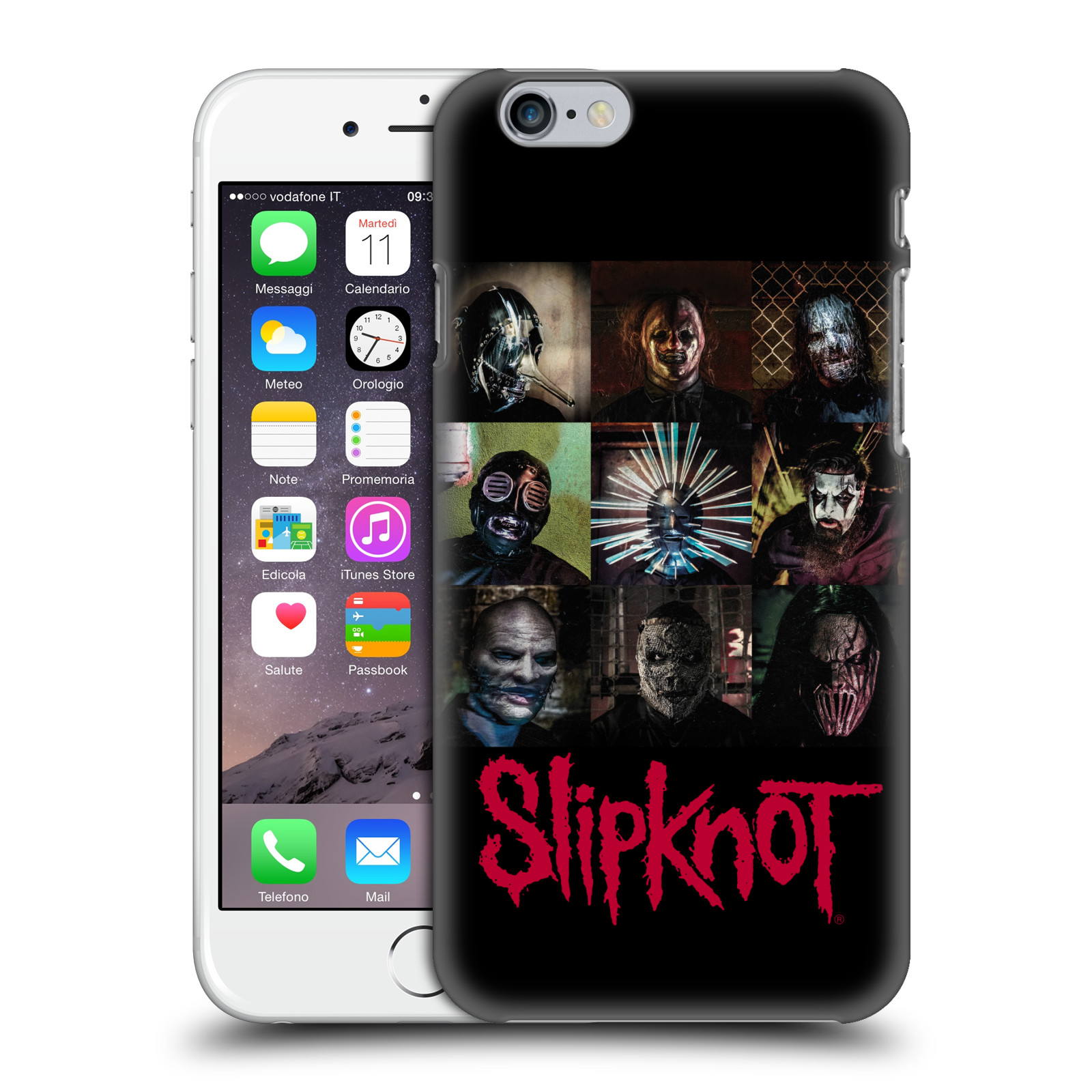 Zadní obal pro mobil Apple Iphone 6/6S - HEAD CASE - Metal kapela Slipknot