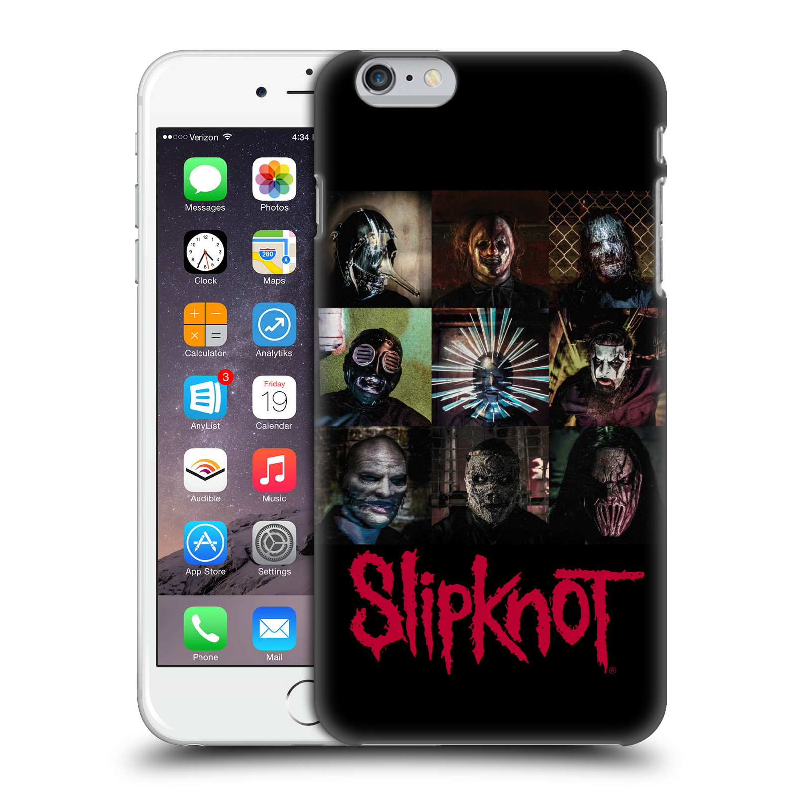 Zadní obal pro mobil Apple Iphone 6 PLUS / 6S PLUS - HEAD CASE - Metal kapela Slipknot