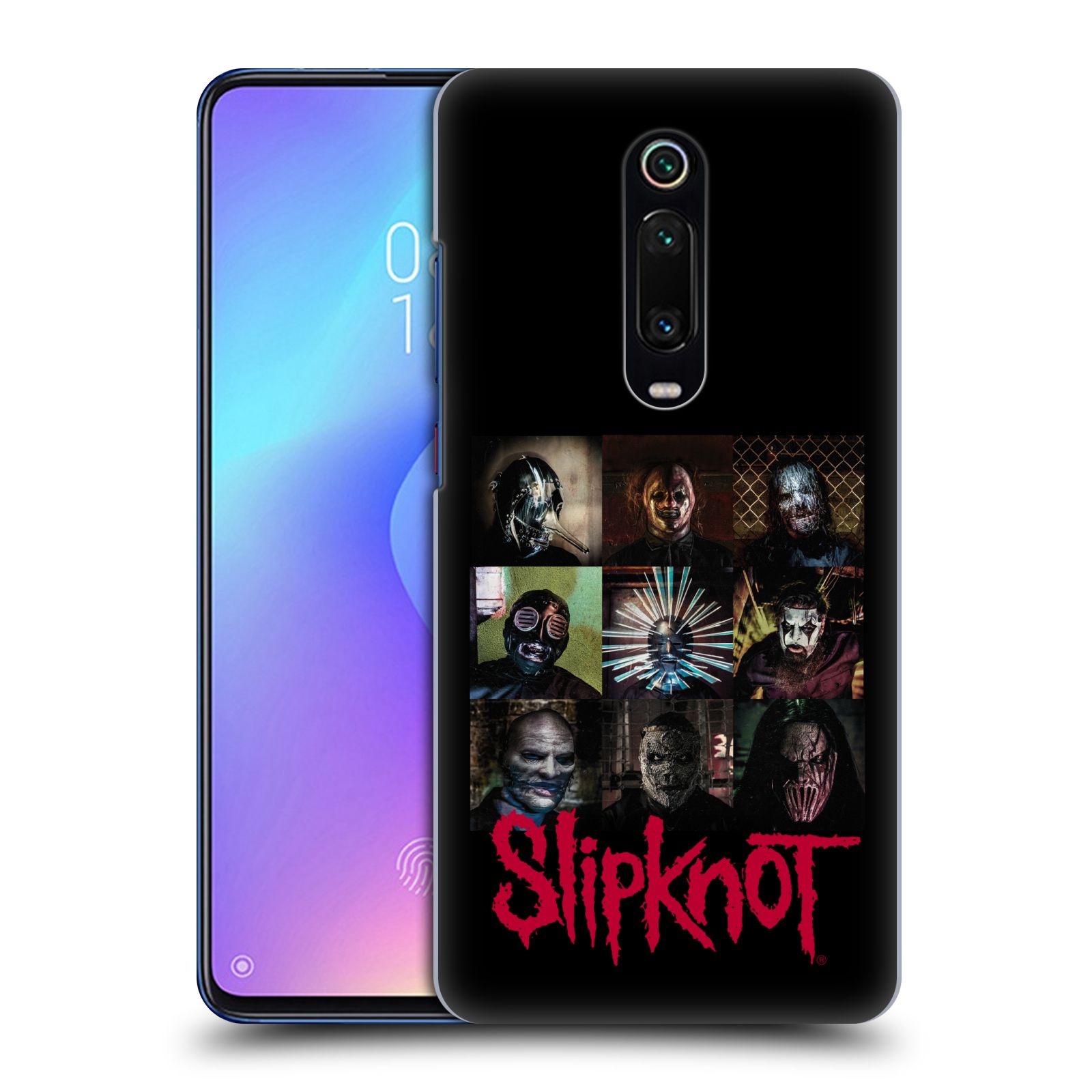 Pouzdro na mobil Xiaomi Mi 9T PRO - HEAD CASE - hudební skupina Slipknot logo velké
