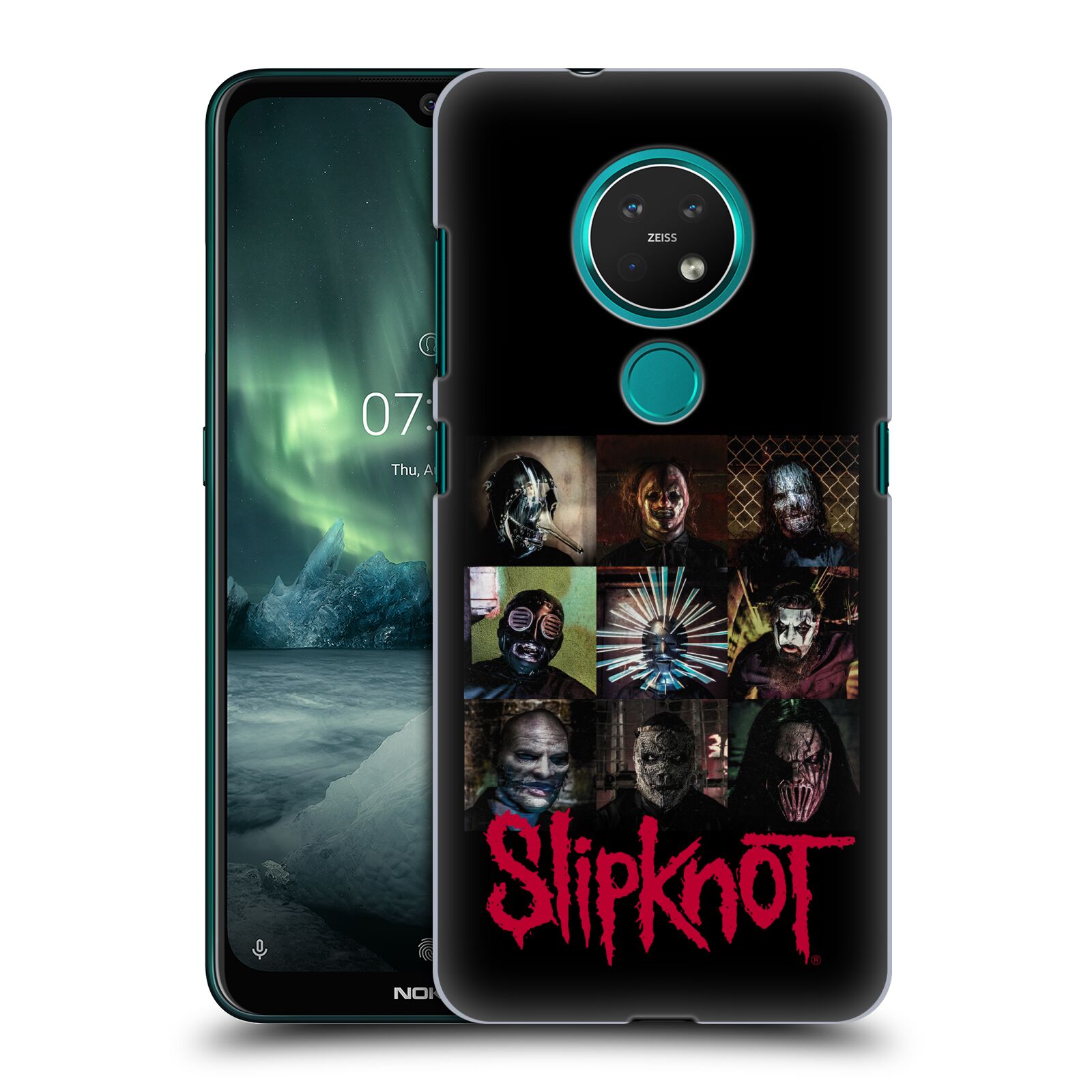 Pouzdro na mobil NOKIA 7.2 - HEAD CASE - hudební skupina Slipknot logo velké