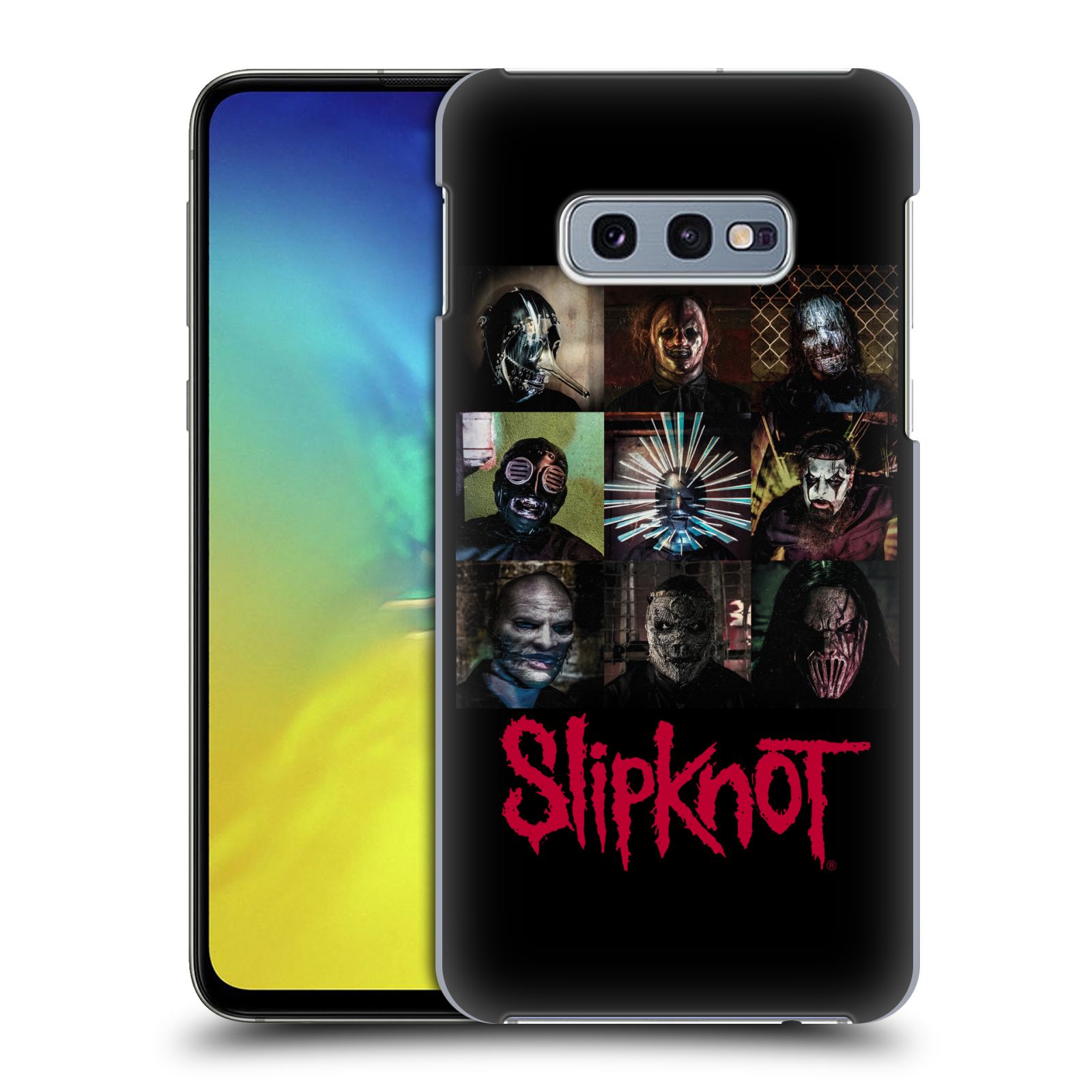 Pouzdro na mobil Samsung Galaxy S10e - HEAD CASE - hudební skupina Slipknot logo velké