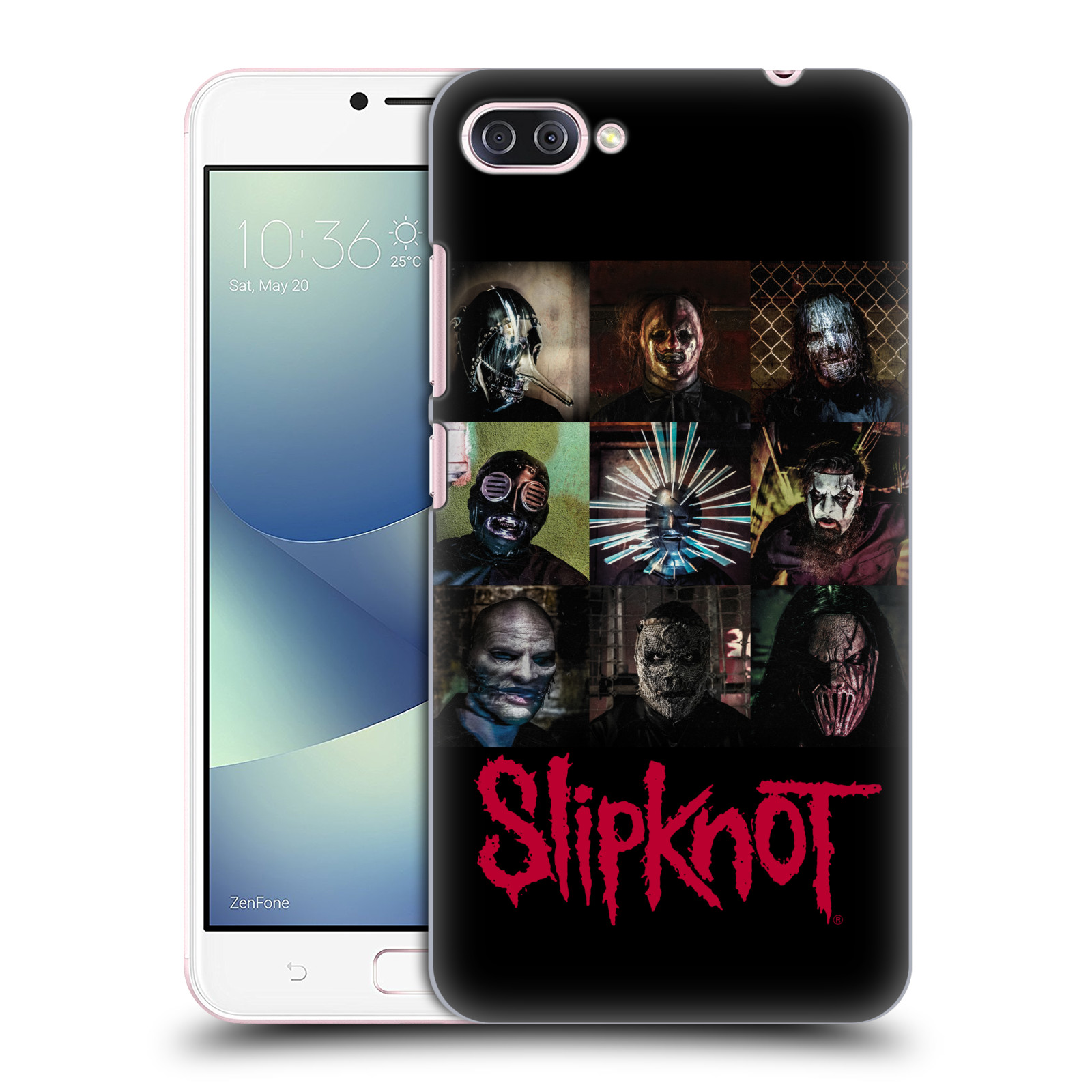 Zadní obal pro mobil Asus Zenfone 4 MAX / 4 MAX PRO (ZC554KL) - HEAD CASE - Metal kapela Slipknot