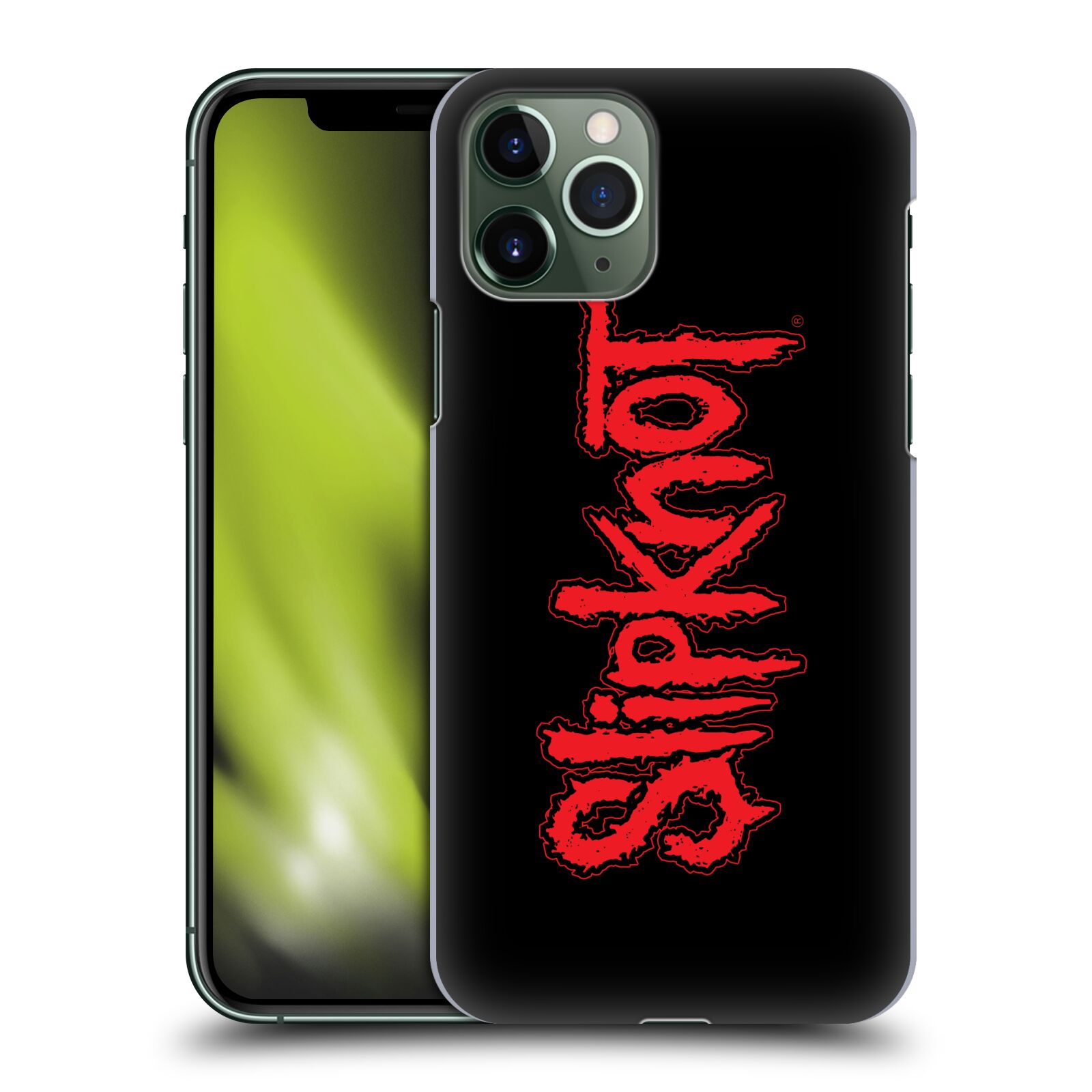 Pouzdro na mobil Apple Iphone 11 PRO - HEAD CASE - hudební skupina Slipknot logo velké