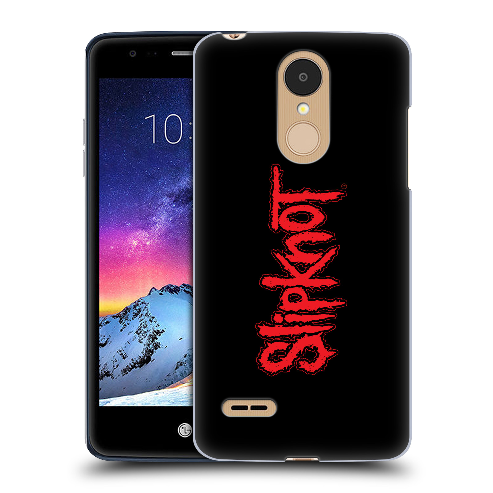 HEAD CASE plastový obal na mobil LG K9 / K8 2018 hudební skupina Slipknot logo velké
