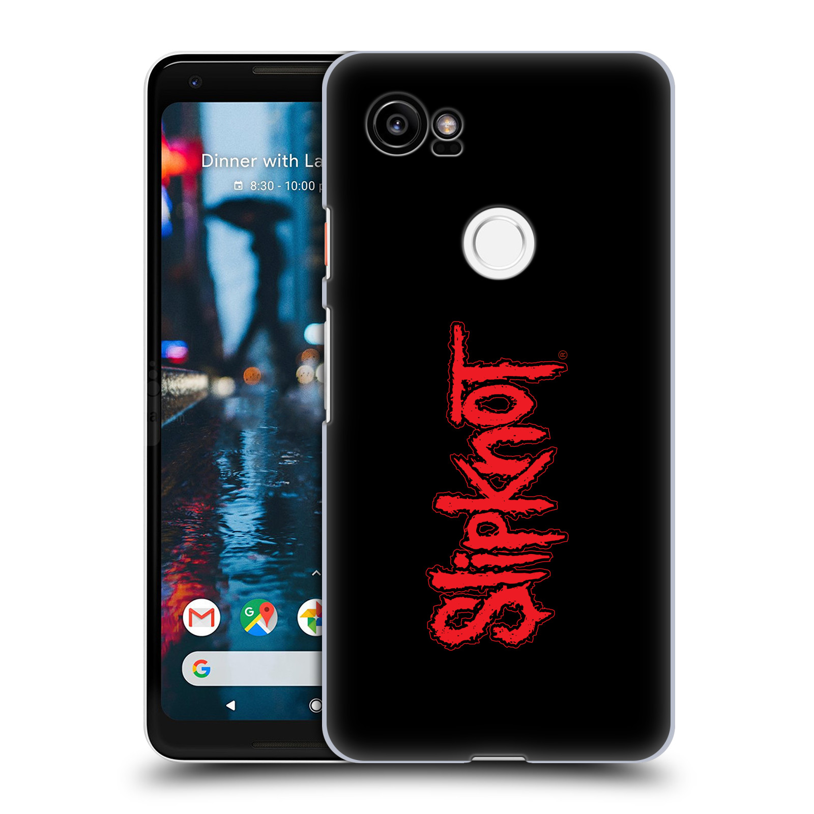 HEAD CASE plastový obal na mobil Google Pixel 2 XL hudební skupina Slipknot logo velké
