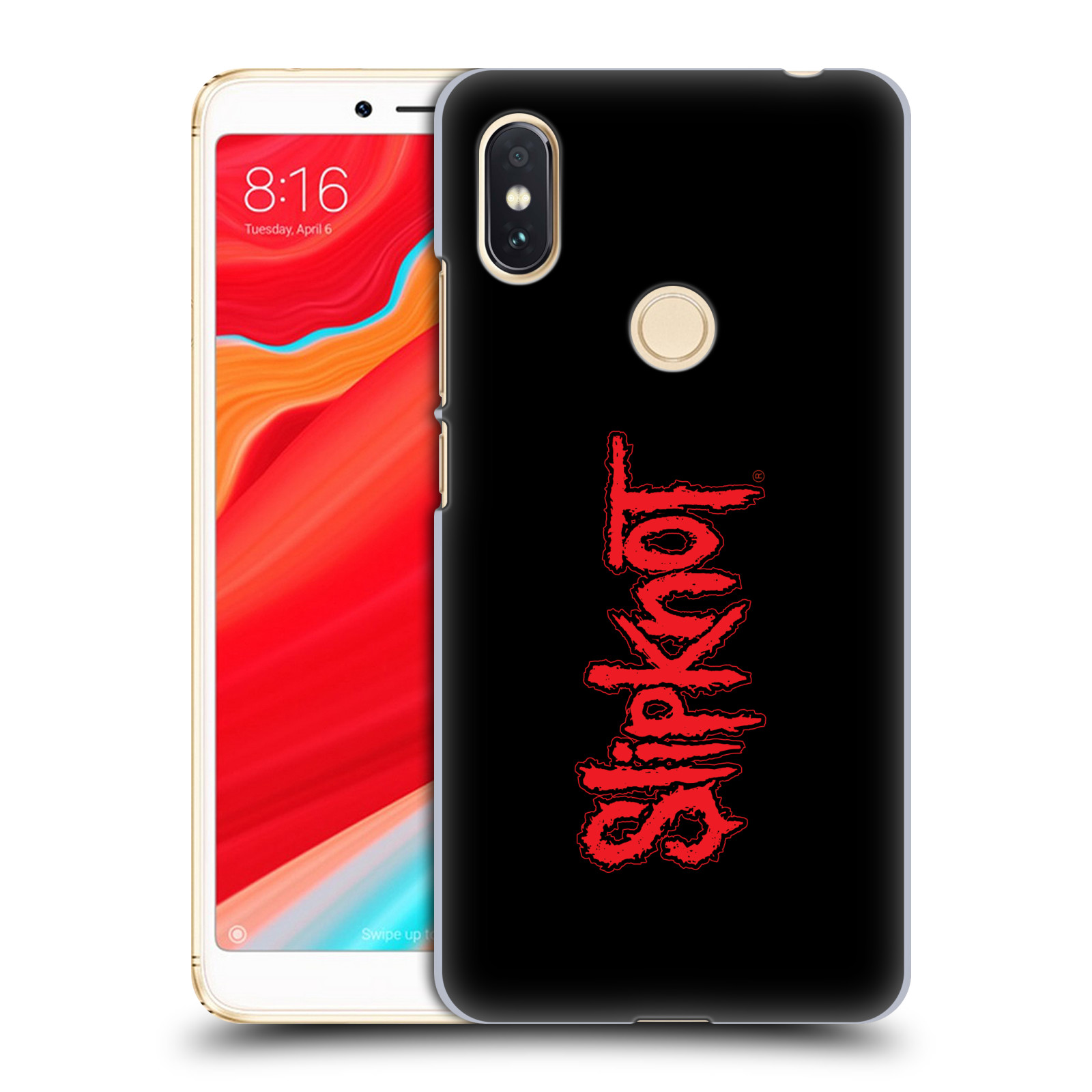 HEAD CASE plastový obal na mobil Xiaomi Redmi S2 hudební skupina Slipknot logo velké