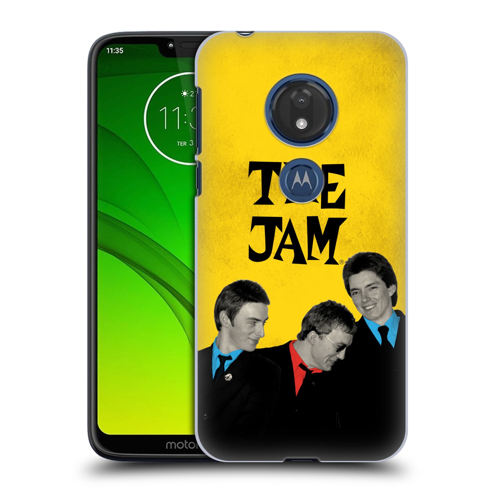 Pouzdro na mobil Motorola Moto G7 Play skupina The Jam