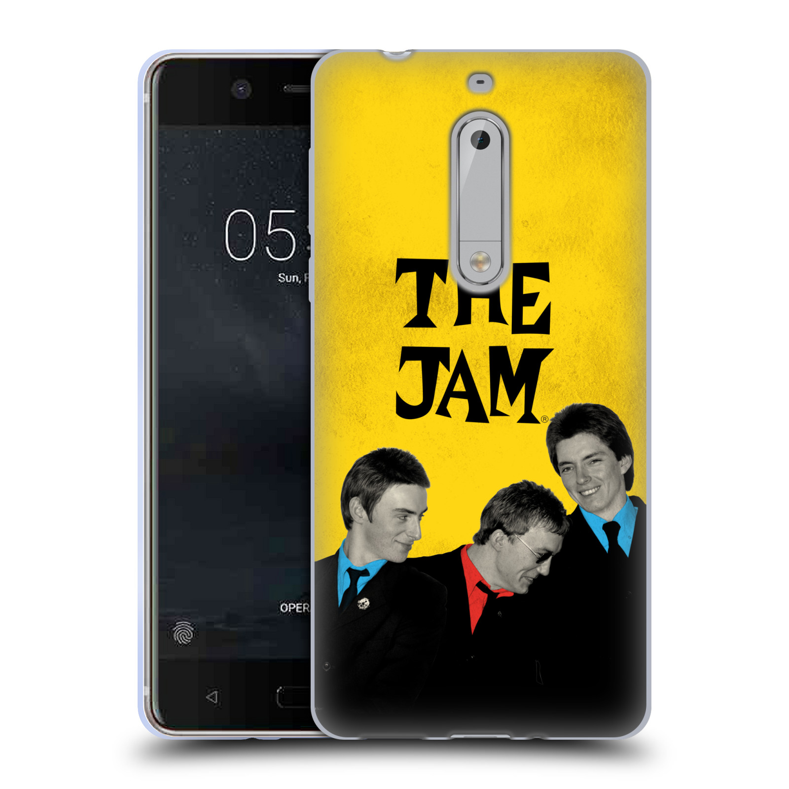 HEAD CASE silikonový obal na mobil Nokia 5 skupina The Jam