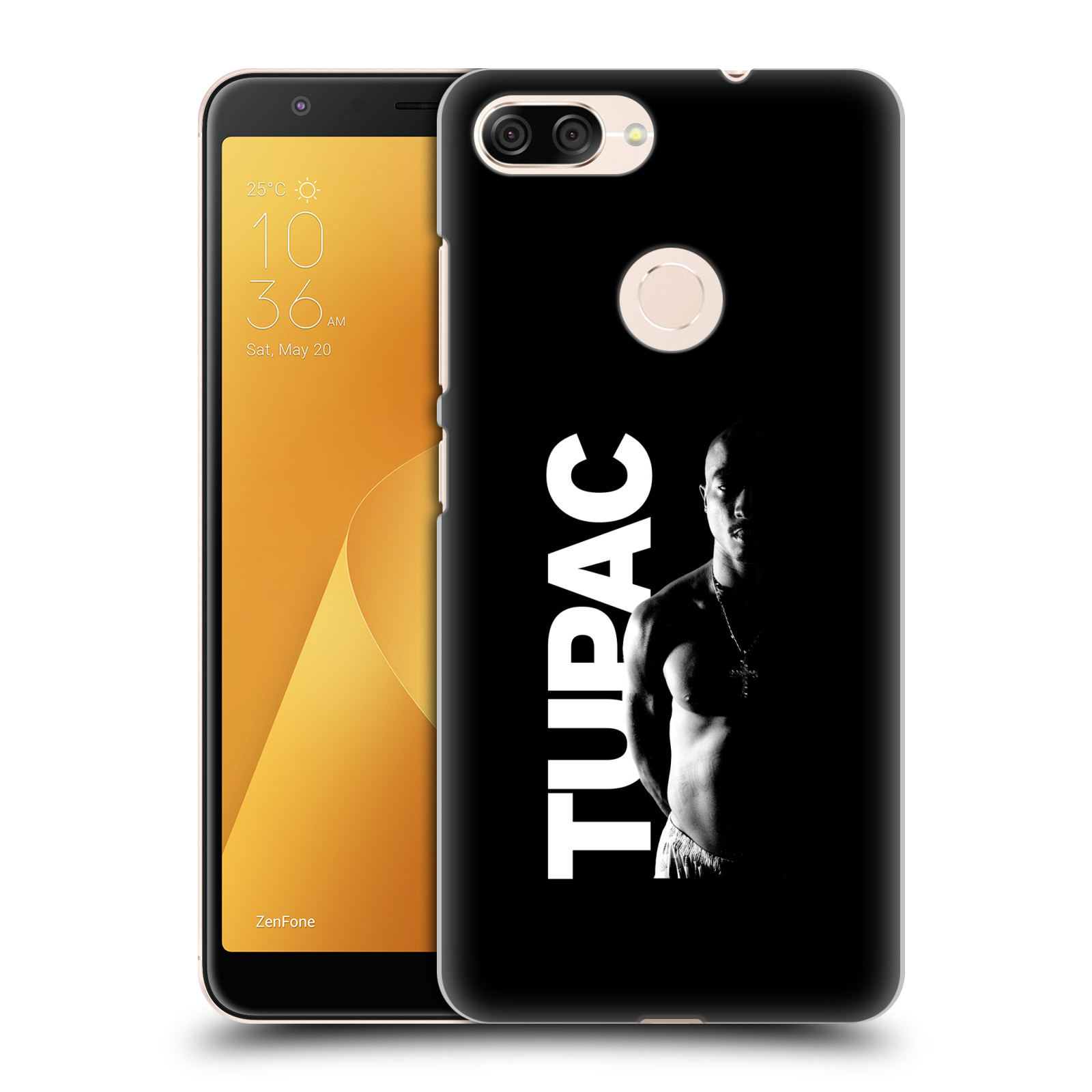 Zadní obal pro mobil Asus Zenfone Max Plus (M1) - HEAD CASE - Zpěvák Tupac Shakur