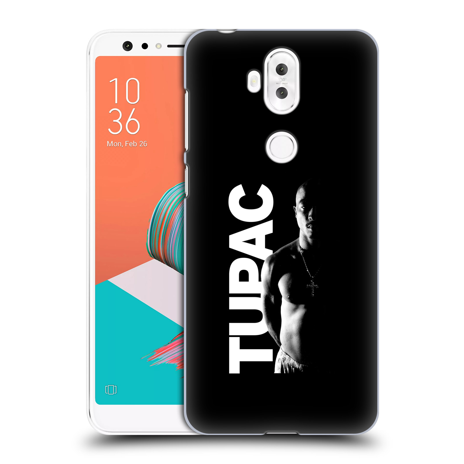 Zadní obal pro mobil Asus Zenfone 5 Lite ZC600KL - HEAD CASE - Zpěvák Tupac Shakur