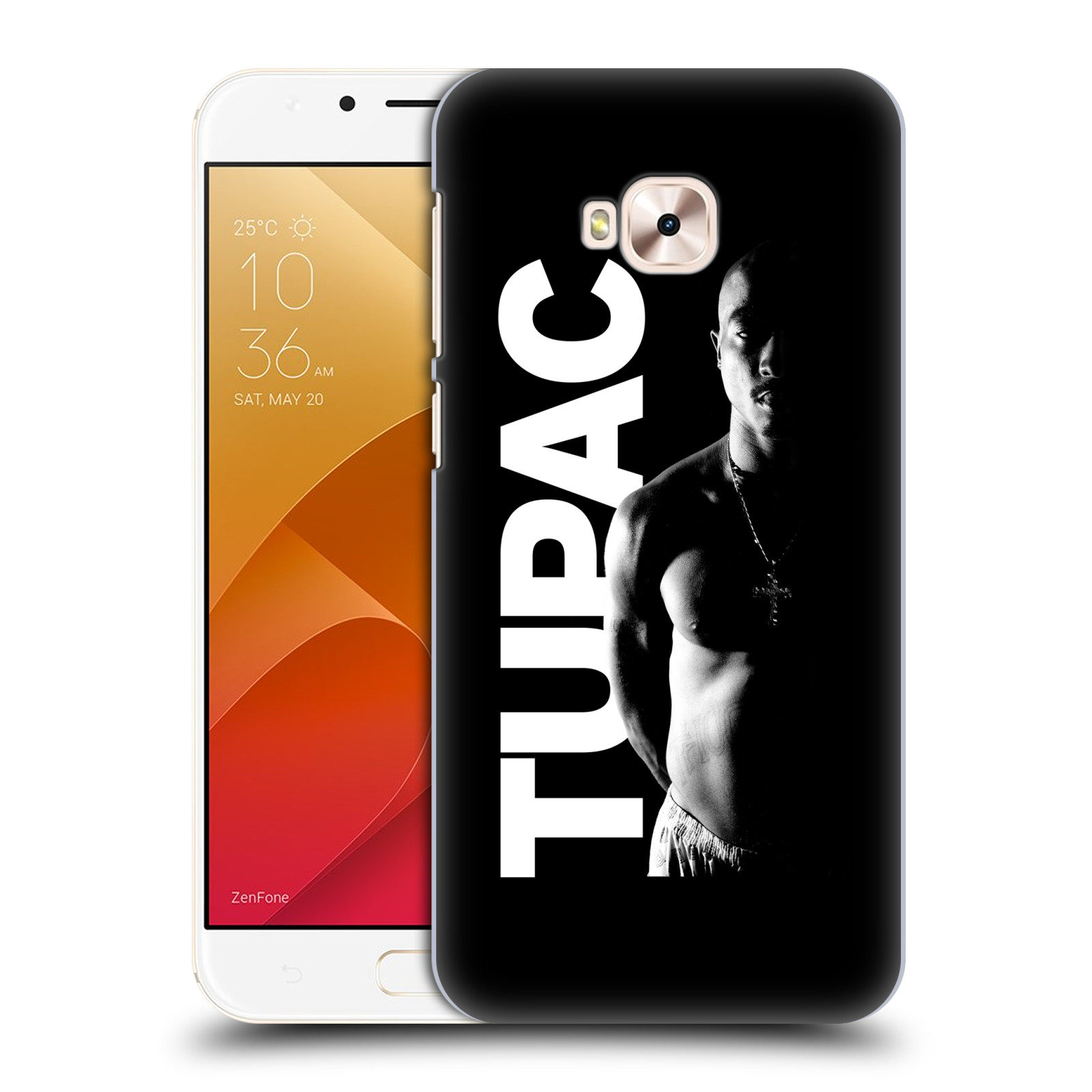 Zadní obal pro mobil Asus Zenfone 4 Selfie Pro ZD552KL - HEAD CASE - Zpěvák Tupac Shakur