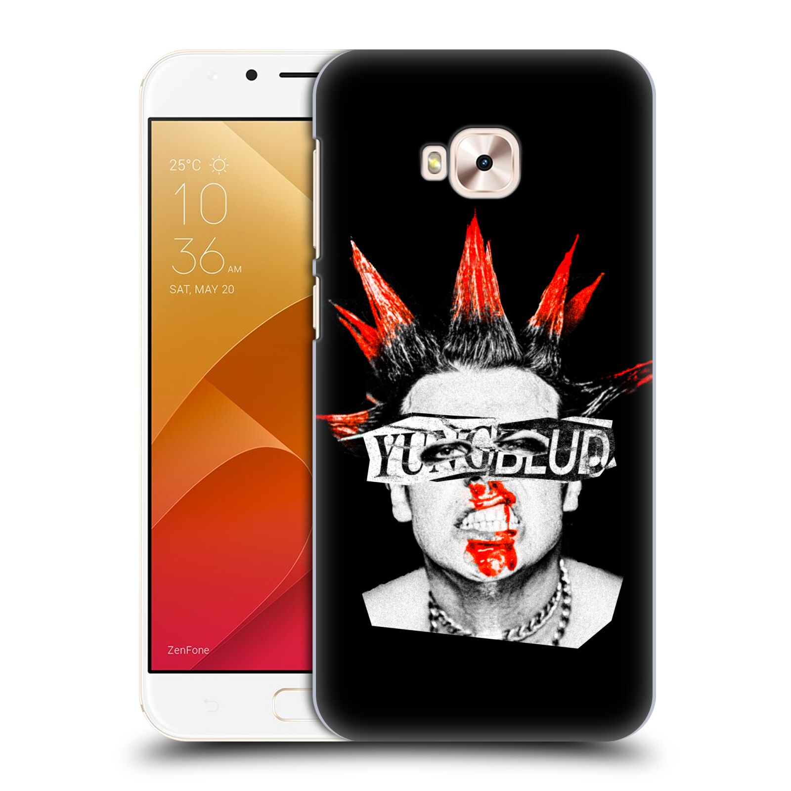 Zadní obal pro mobil Asus Zenfone 4 Selfie Pro ZD552KL - HEAD CASE - Zpěvák Yungblud pohled