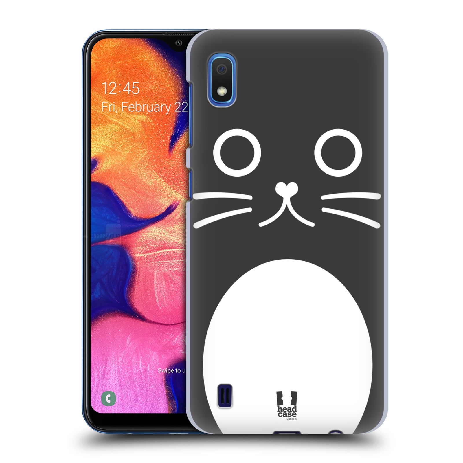 Pouzdro na mobil Samsung Galaxy A10 - HEAD CASE - vzor Cartoon Karikatura kreslená zvířátka kočka