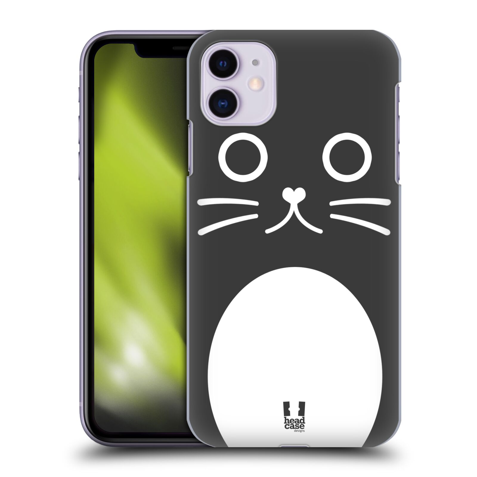 Pouzdro na mobil Apple Iphone 11 - HEAD CASE - vzor Cartoon Karikatura kreslená zvířátka kočka