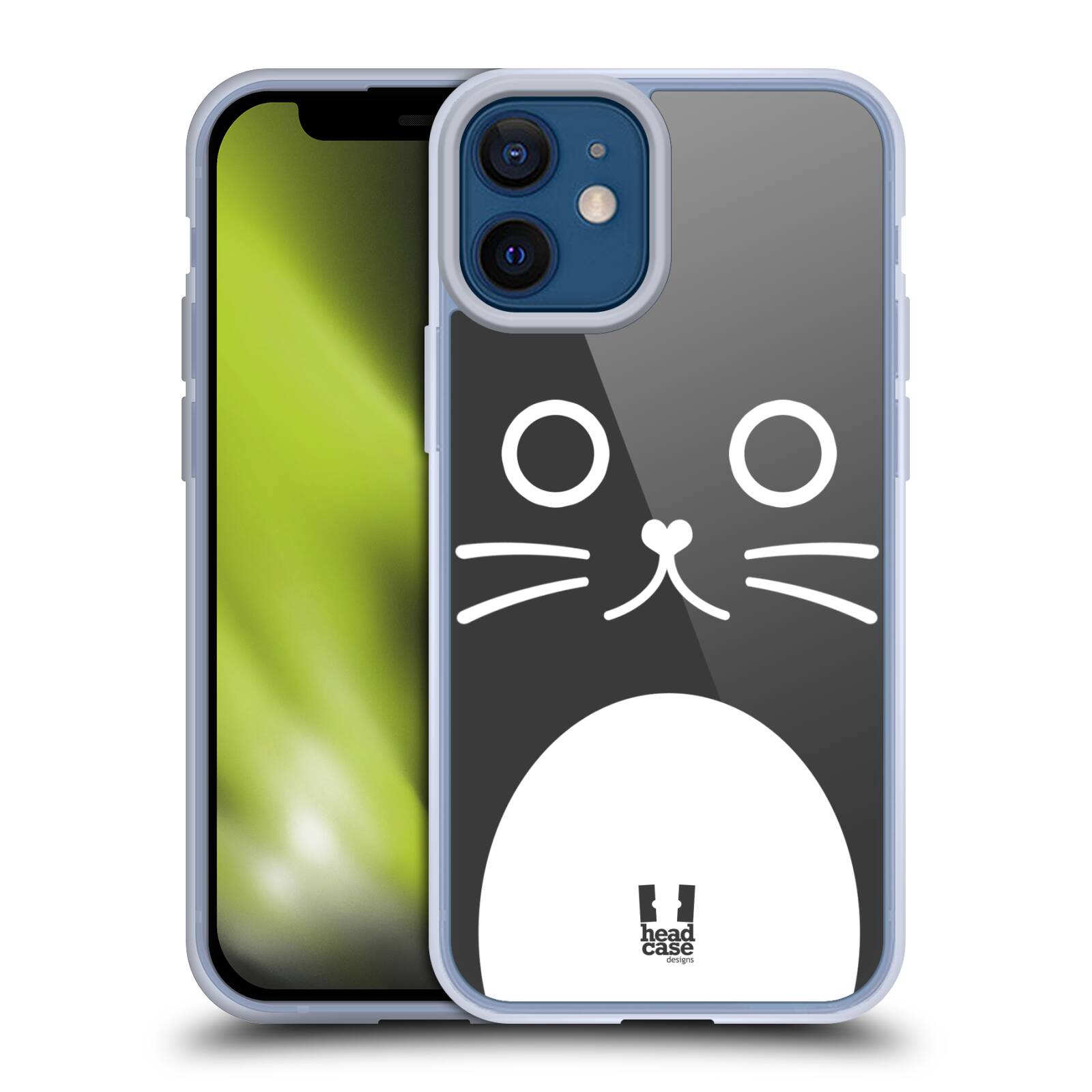 Plastový obal na mobil Apple Iphone 12 MINI vzor Cartoon Karikatura kreslená zvířátka kočka