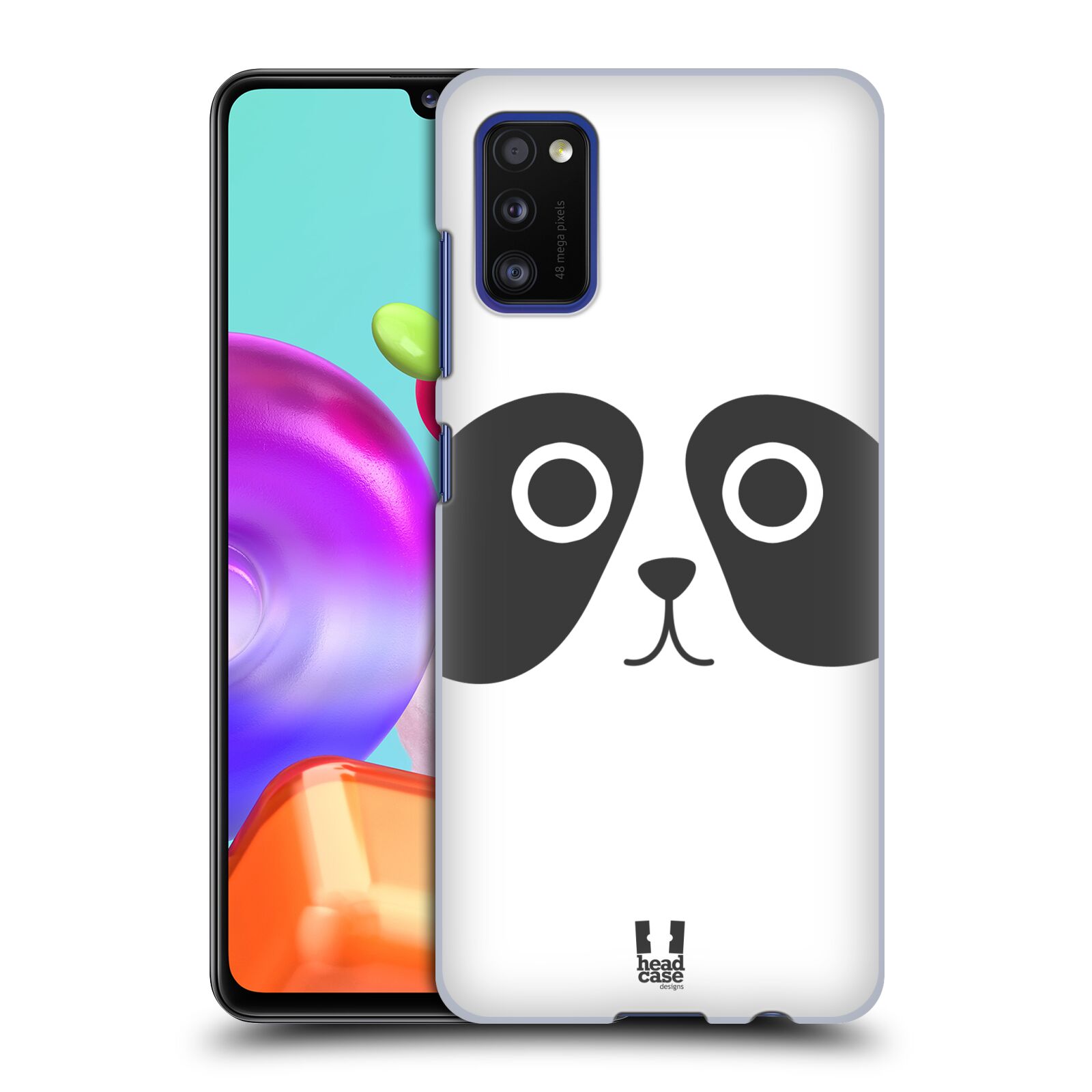 Zadní kryt na mobil Samsung Galaxy A41 vzor Cartoon Karikatura kreslená zvířátka panda