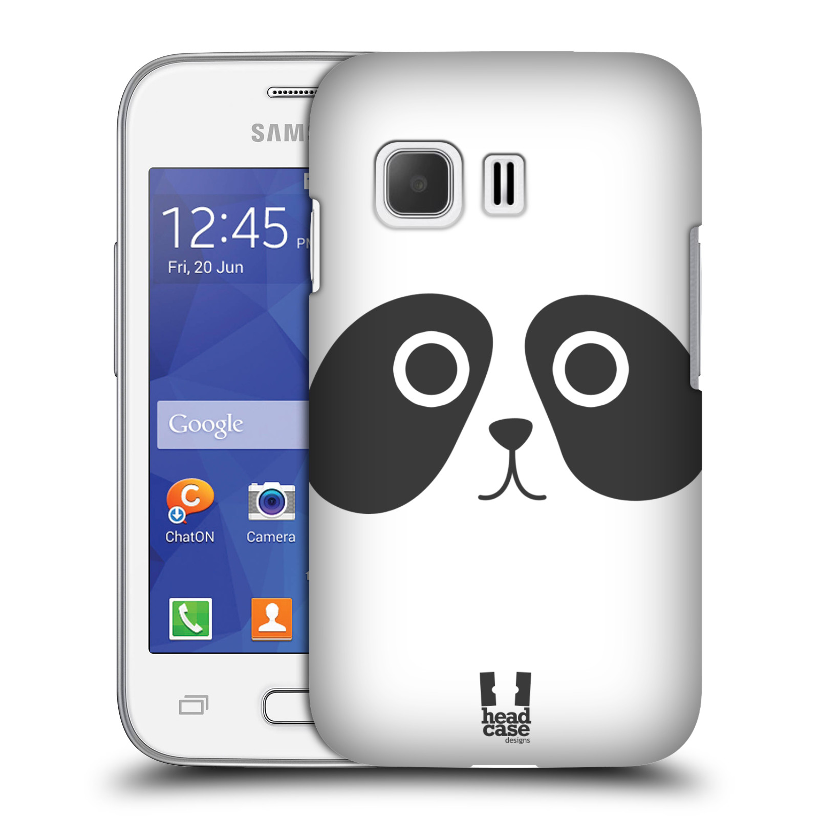 HEAD CASE plastový obal na mobil SAMSUNG Galaxy Young 2 (G130) vzor Cartoon Karikatura kreslená zvířátka panda