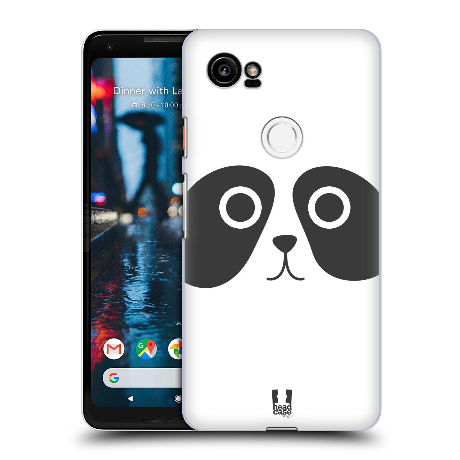 HEAD CASE plastový obal na mobil Google Pixel 2 XL vzor Cartoon Karikatura kreslená zvířátka panda
