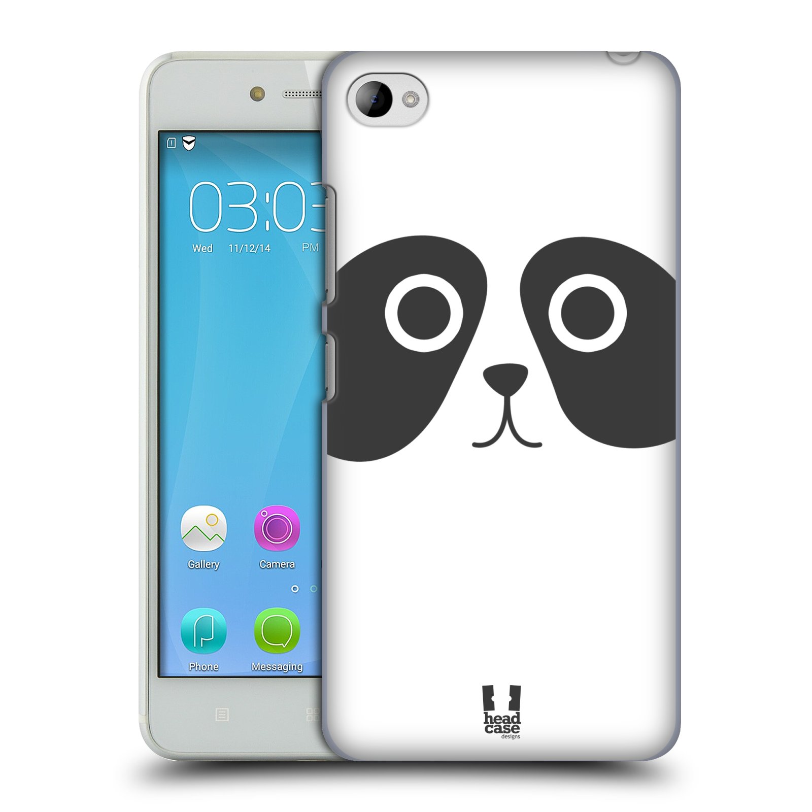 HEAD CASE pevný plastový obal na mobil LENOVO S90 vzor Cartoon Karikatura kreslená zvířátka panda