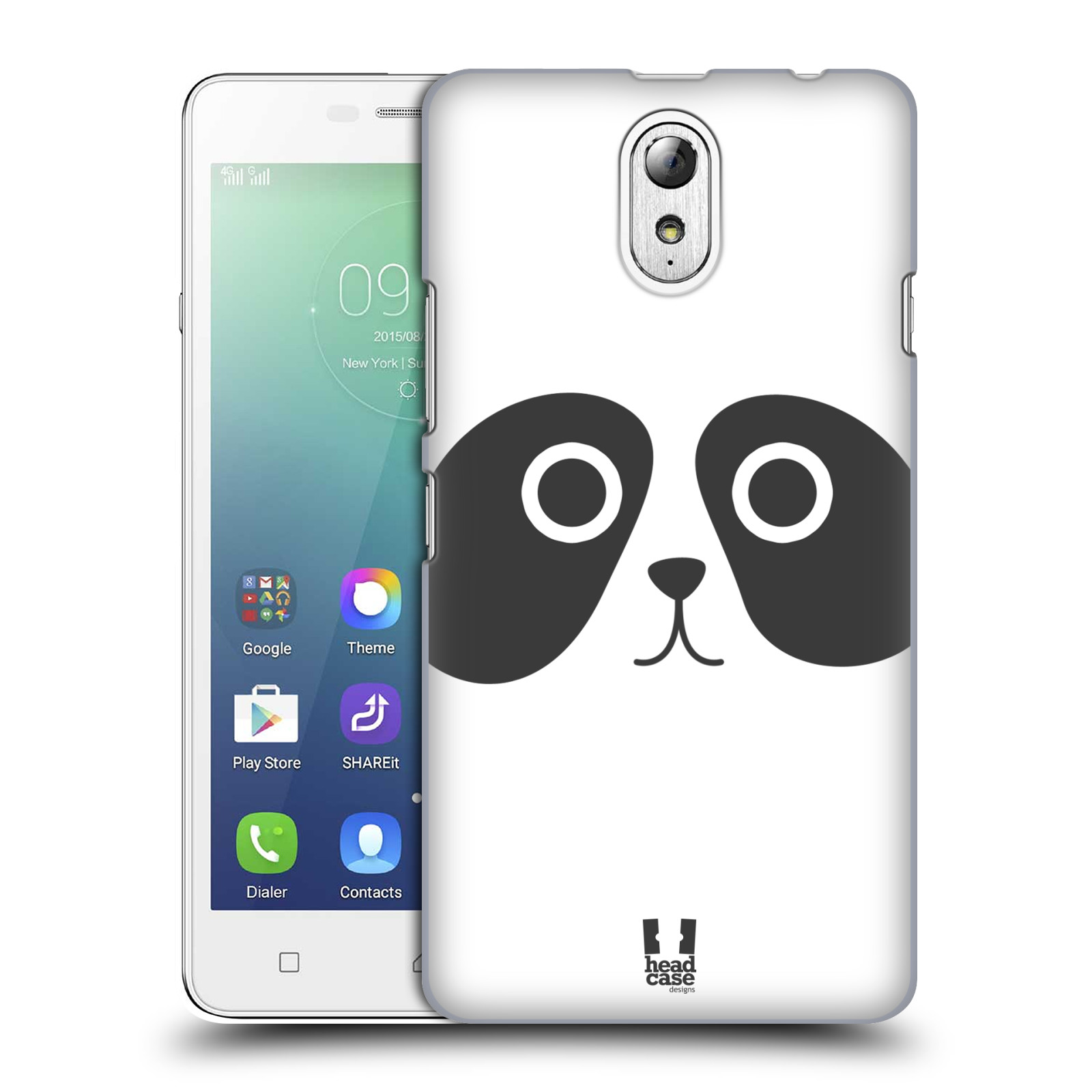 HEAD CASE pevný plastový obal na mobil LENOVO VIBE P1m / LENOVO VIBE p1m DUAL SIM vzor Cartoon Karikatura kreslená zvířátka panda