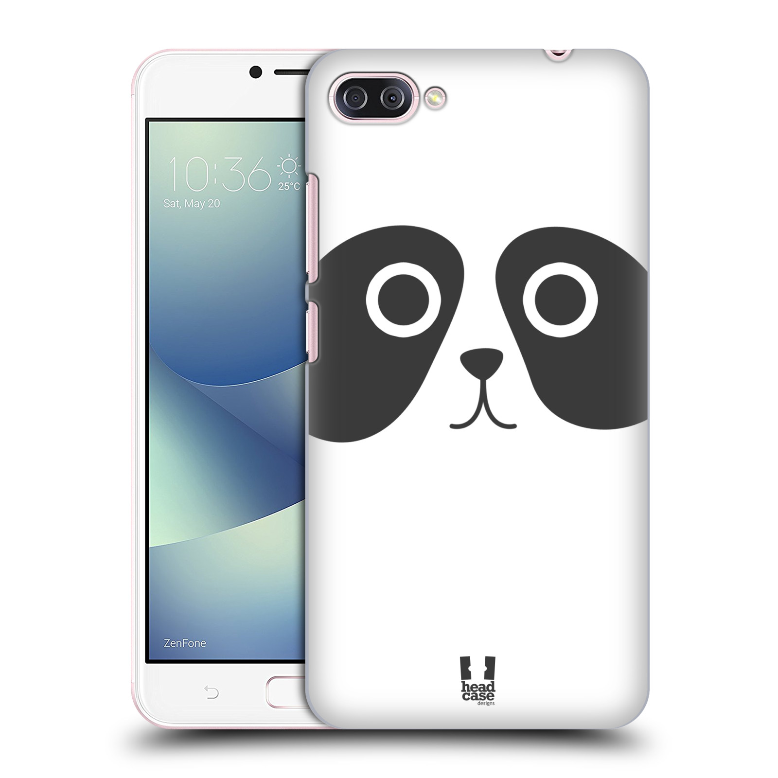 HEAD CASE plastový obal na mobil Asus Zenfone 4 MAX ZC554KL vzor Cartoon Karikatura kreslená zvířátka panda