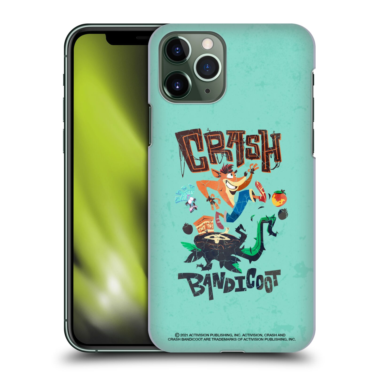 Zadní obal pro mobil Apple Iphone 11 PRO - HEAD CASE - Crash Bandicoot běh
