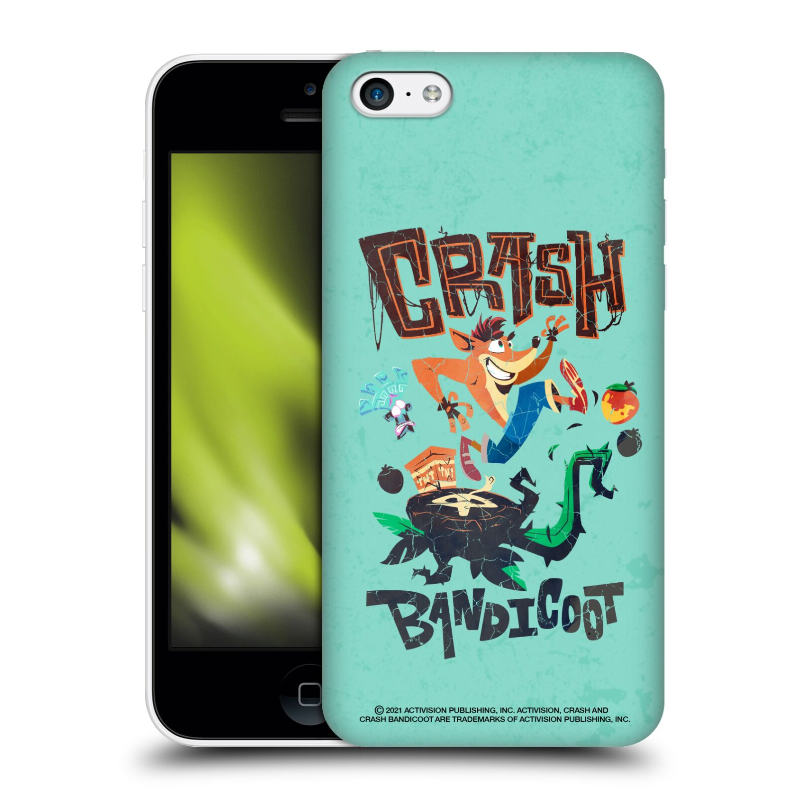 Zadní obal pro mobil Apple Iphone 5C - HEAD CASE - Crash Bandicoot běh