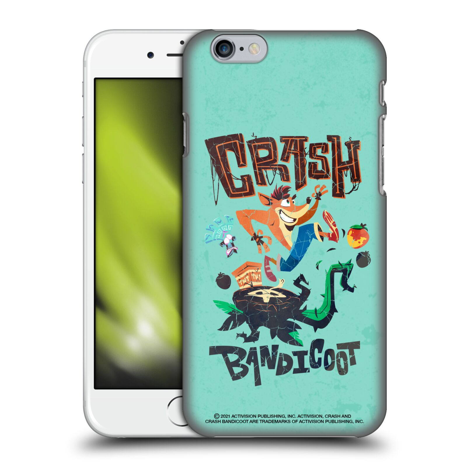 Zadní obal pro mobil Apple Iphone 6/6S - HEAD CASE - Crash Bandicoot běh