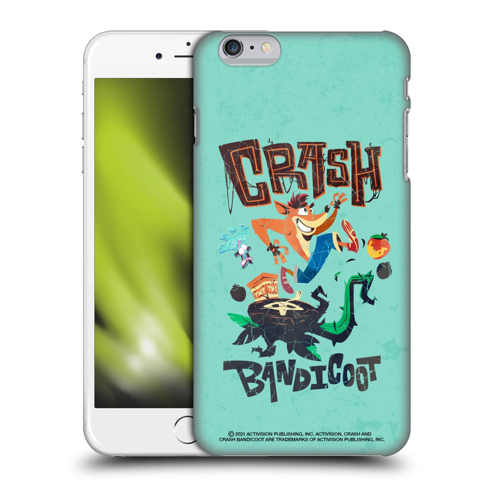 Zadní obal pro mobil Apple Iphone 6 PLUS / 6S PLUS - HEAD CASE - Crash Bandicoot běh