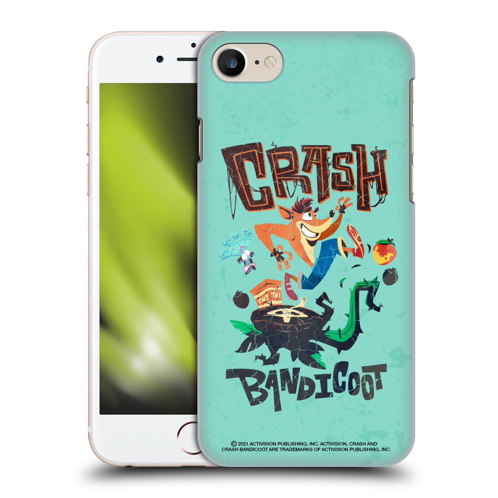 Zadní obal pro mobil Apple Iphone 7/8/SE2020 - HEAD CASE - Crash Bandicoot běh